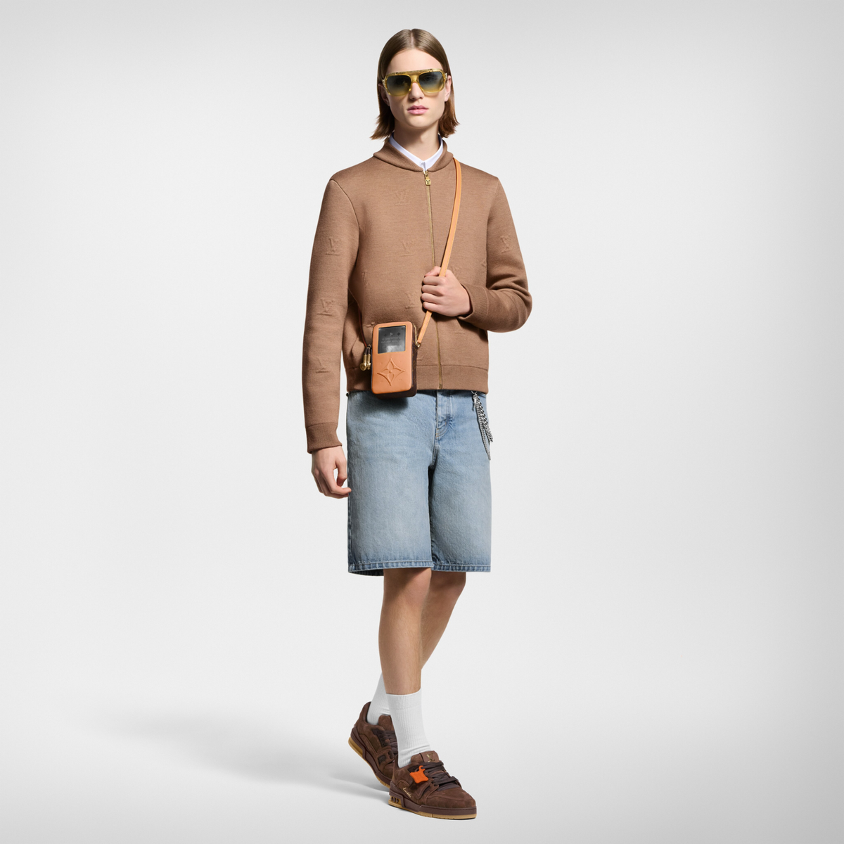 LV Trainer Sneakers | Brown