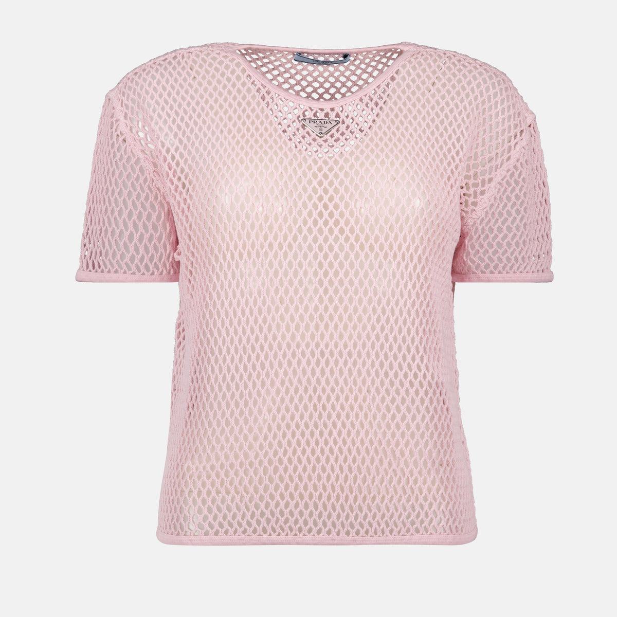 Cotton Mesh Top