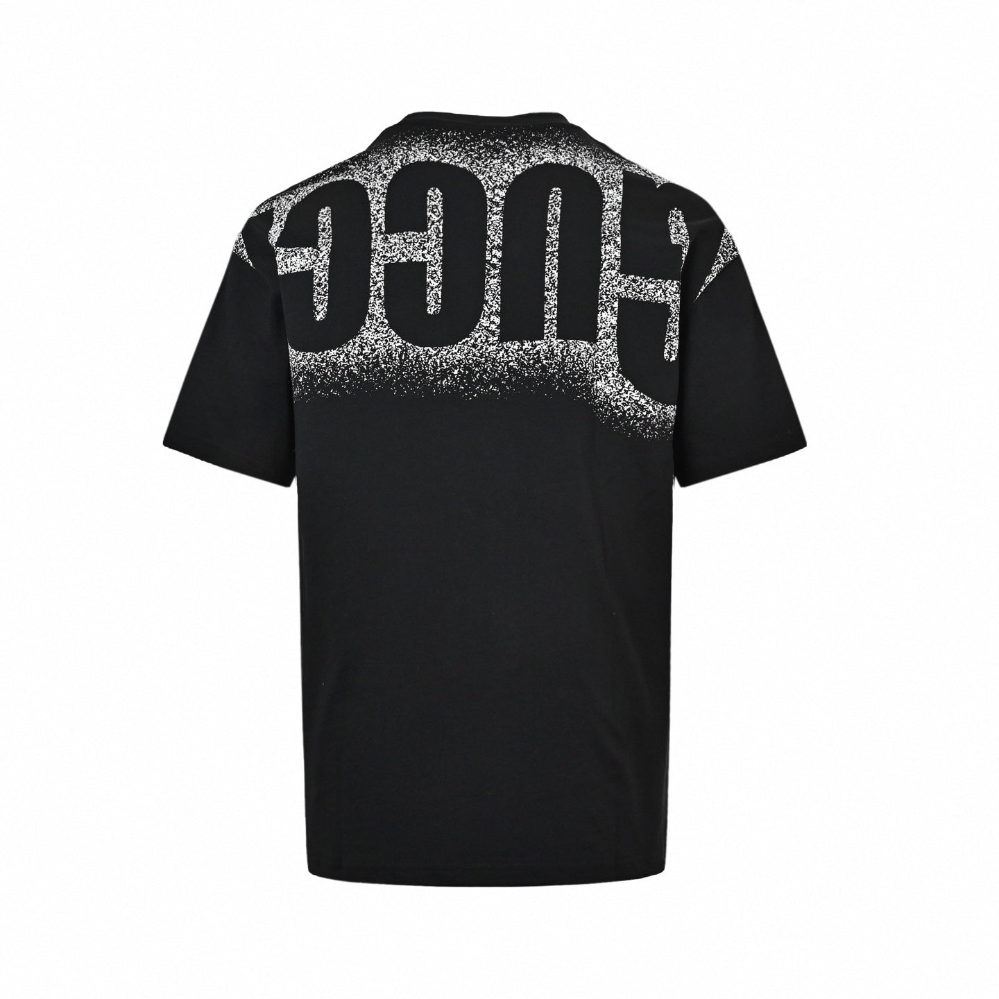 Wraparound Spray Logo T-Shirt | Black