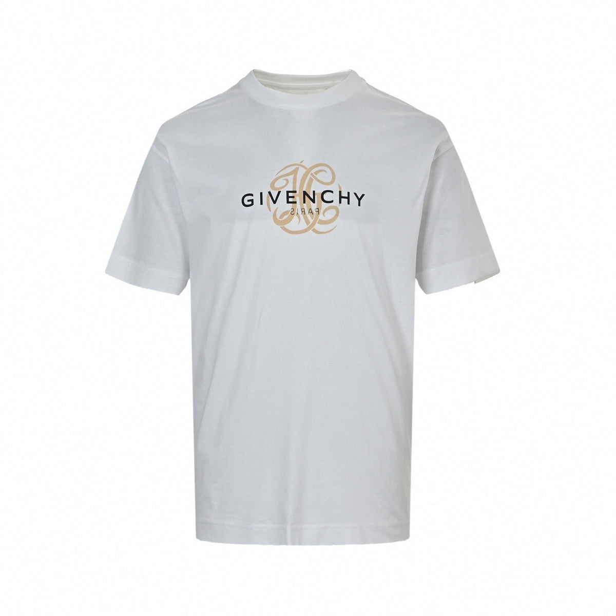 Layered Monogram Logo T-Shirt | White