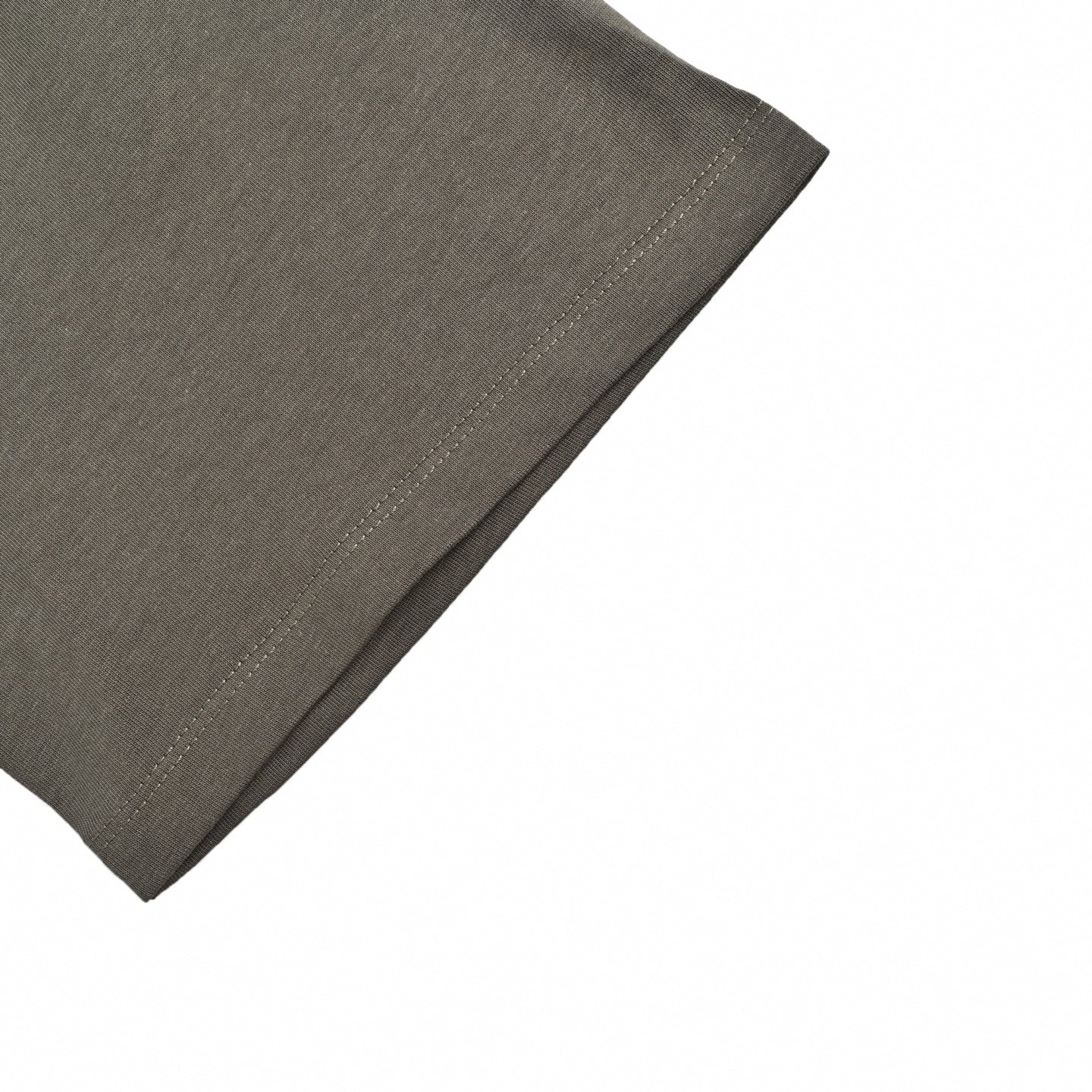 Stitched Arrows Logo T-Shirt | Olive Grey