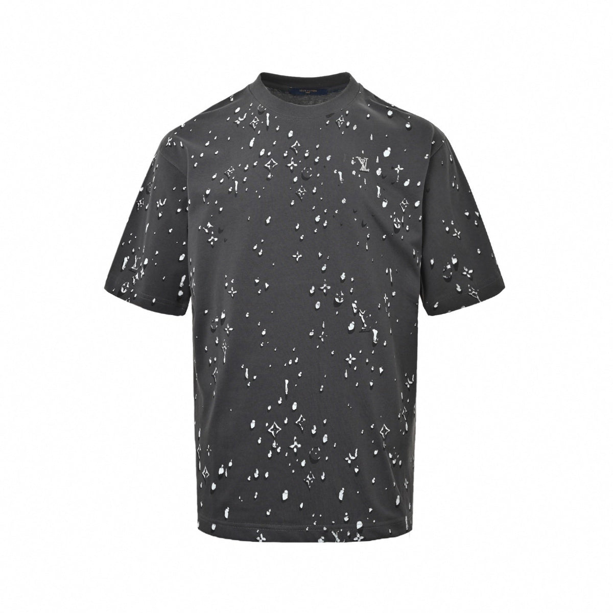 Monogram Water Drop T-Shirt | Charcoal Grey