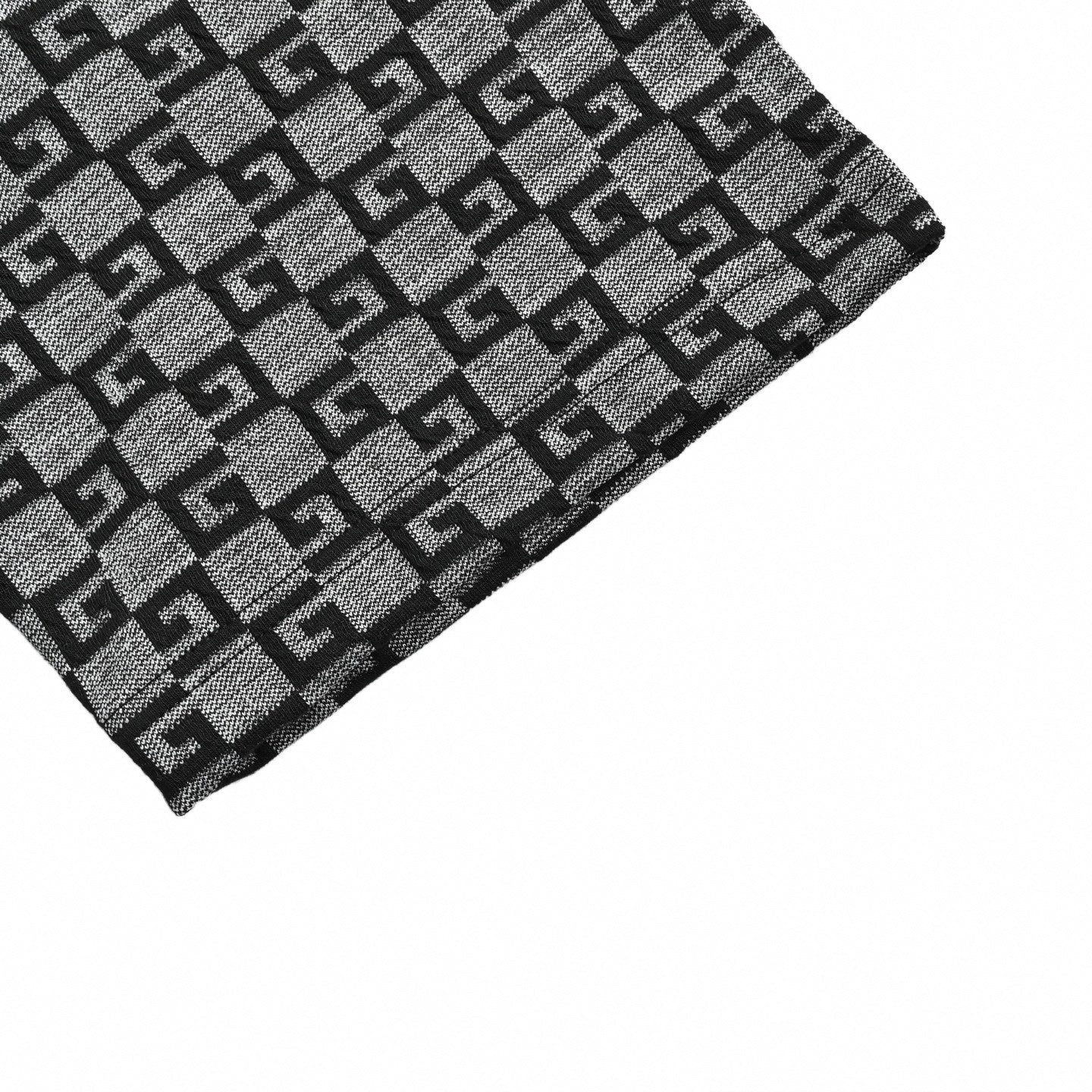 4G Checkerboard Knit T-Shirt