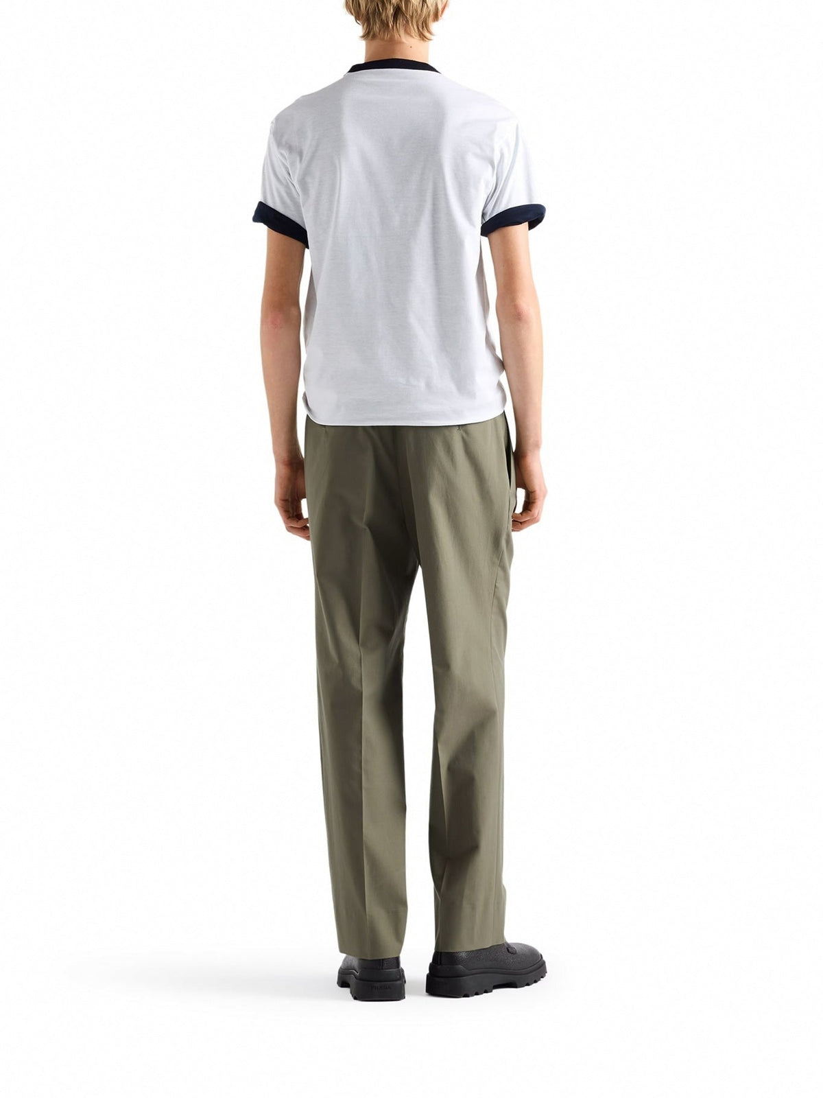 Reversible Pocket T-Shirt | White & Navy