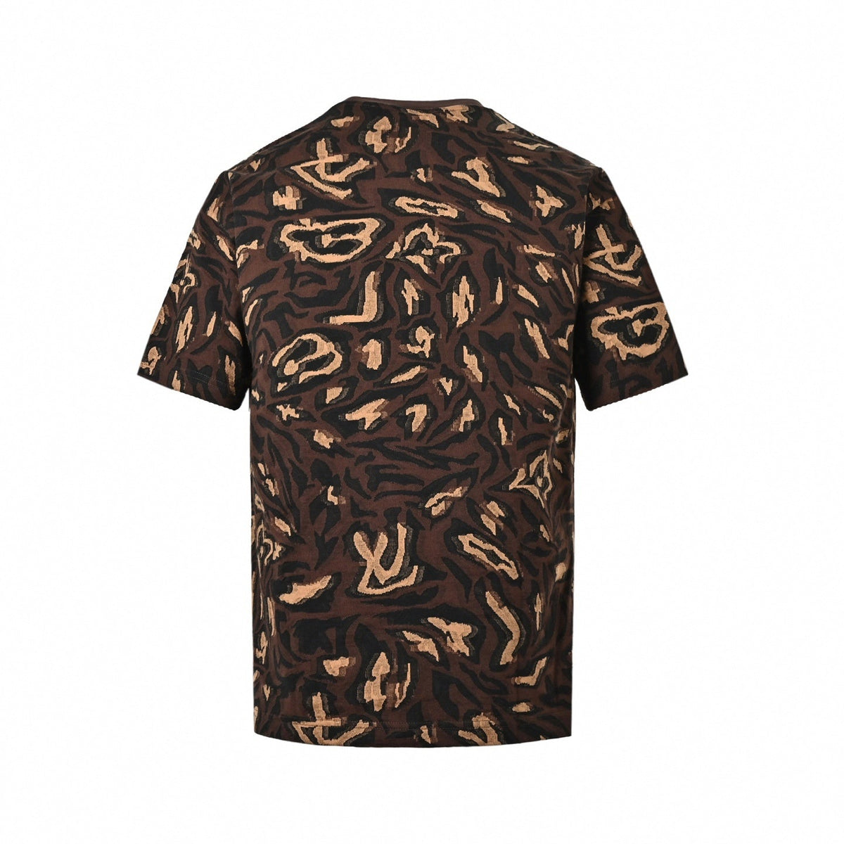 Abstract Monogram Jacquard T-Shirt