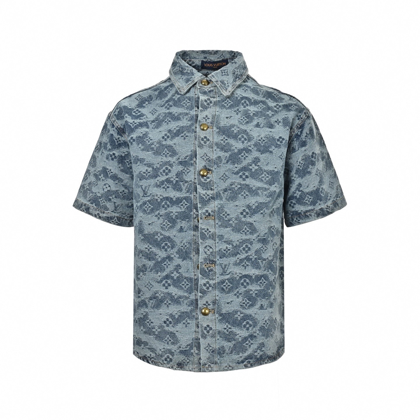 Monogram Denim Ensemble | Indigo Washed