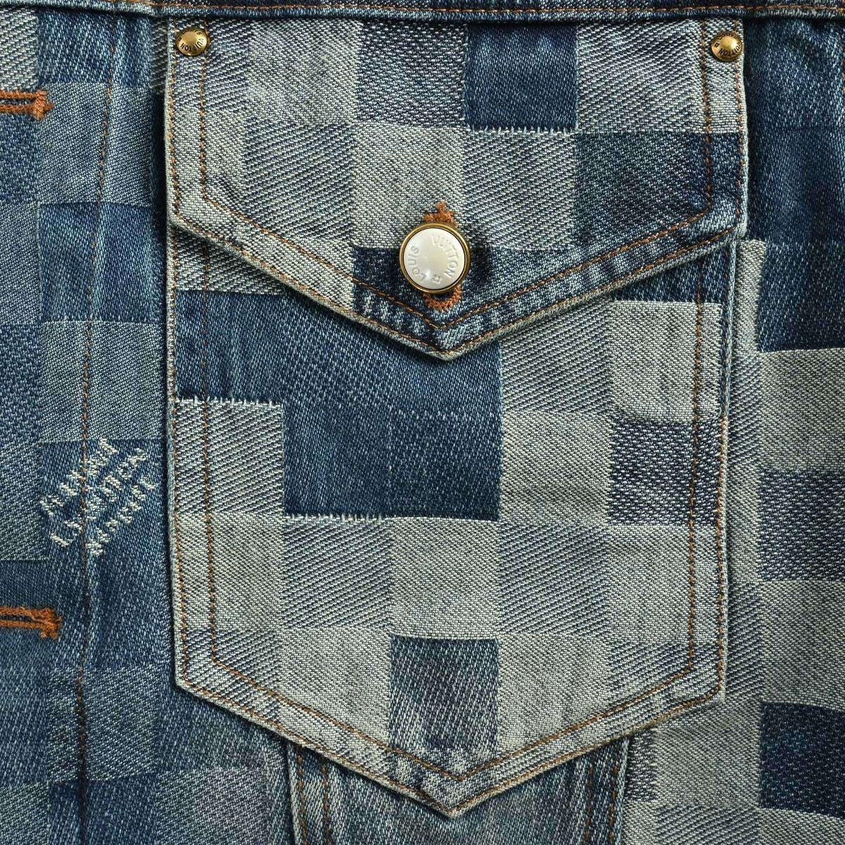 Damier Pop Denim Jacket