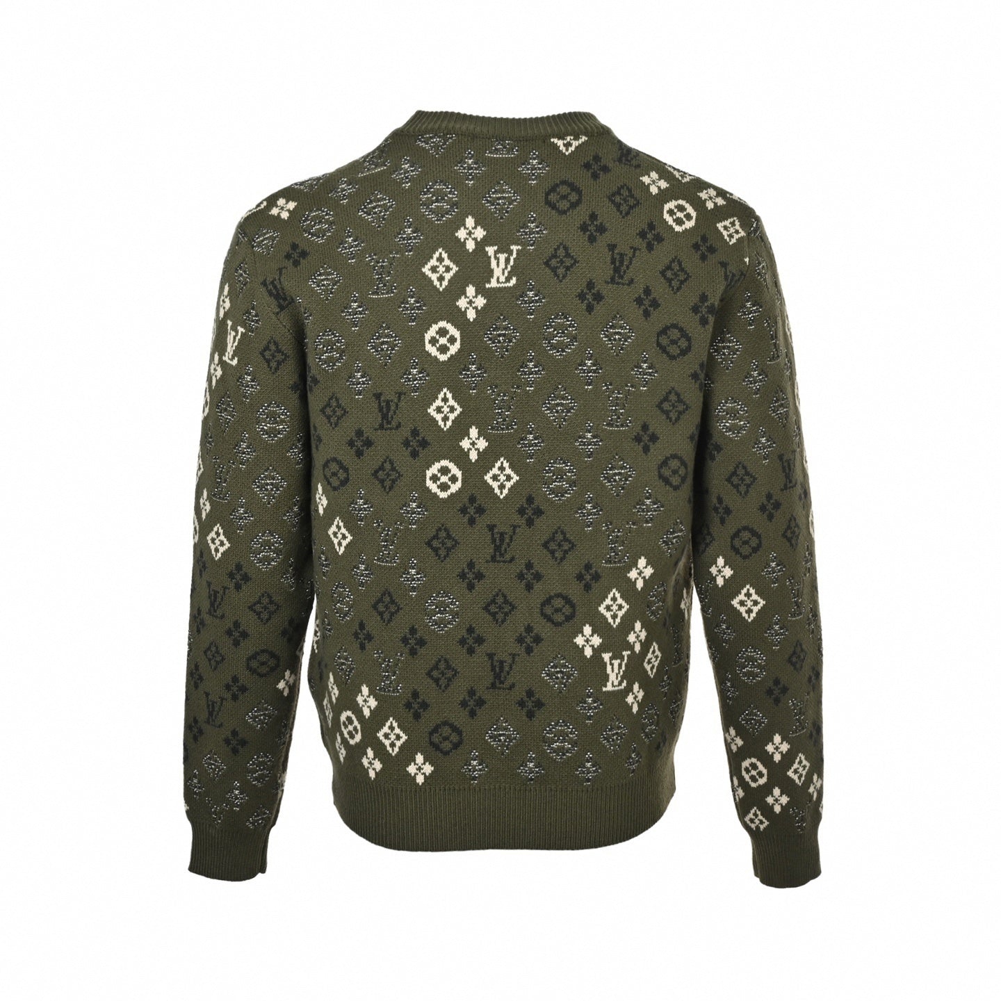 Monogram Jacquard Knit Sweater