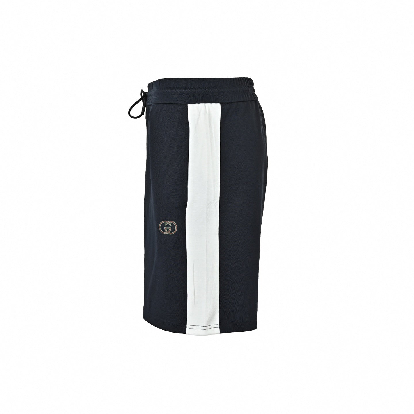 Interlocking G Track Shorts | Black & White