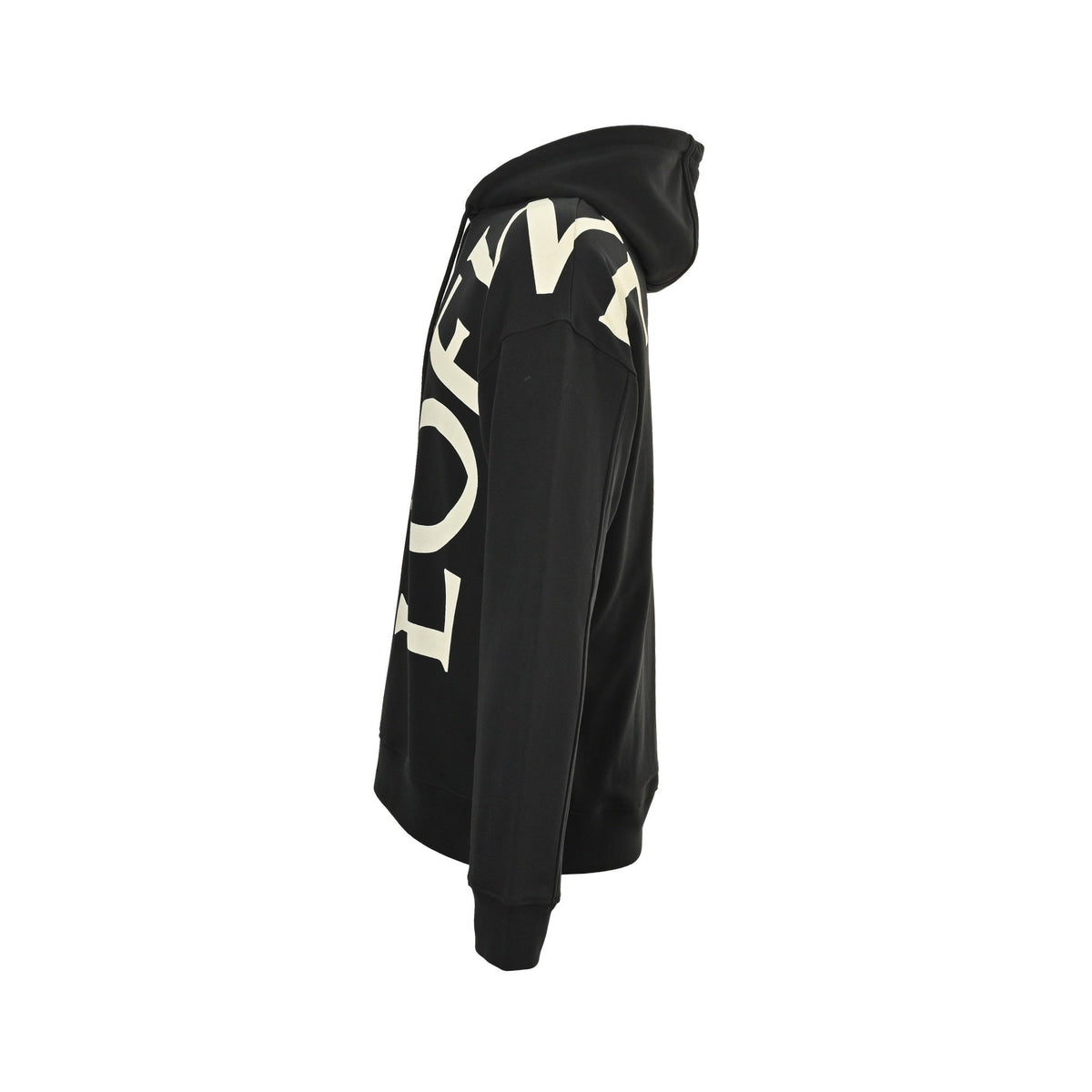Large Logo Print Hooded Sweatshirt