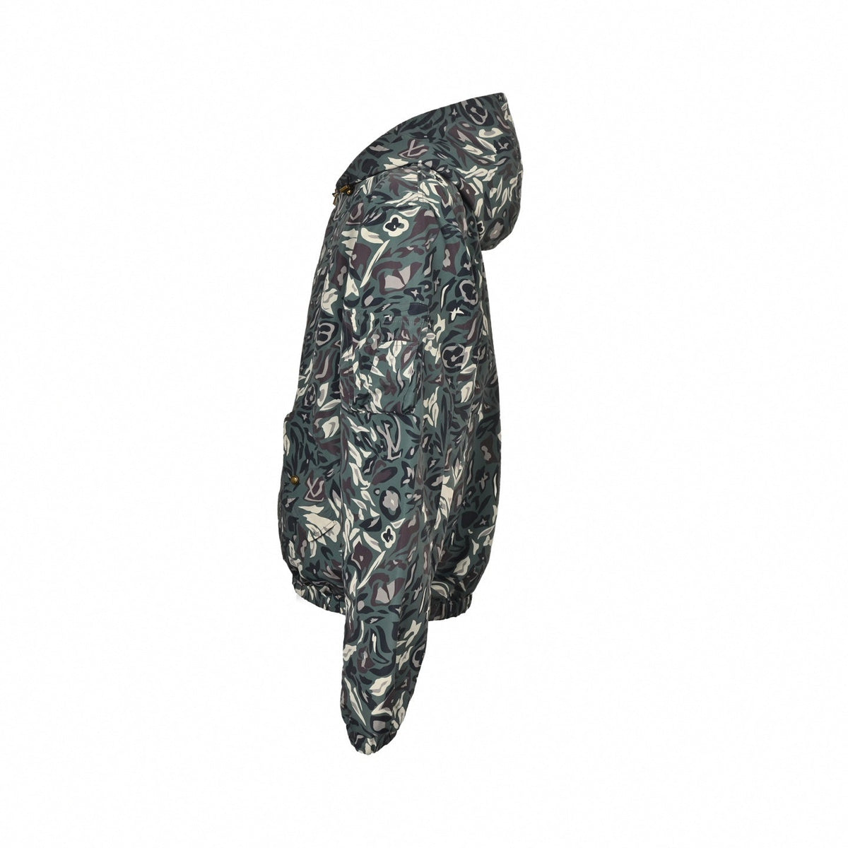Reversible Monogram Camo Windbreaker