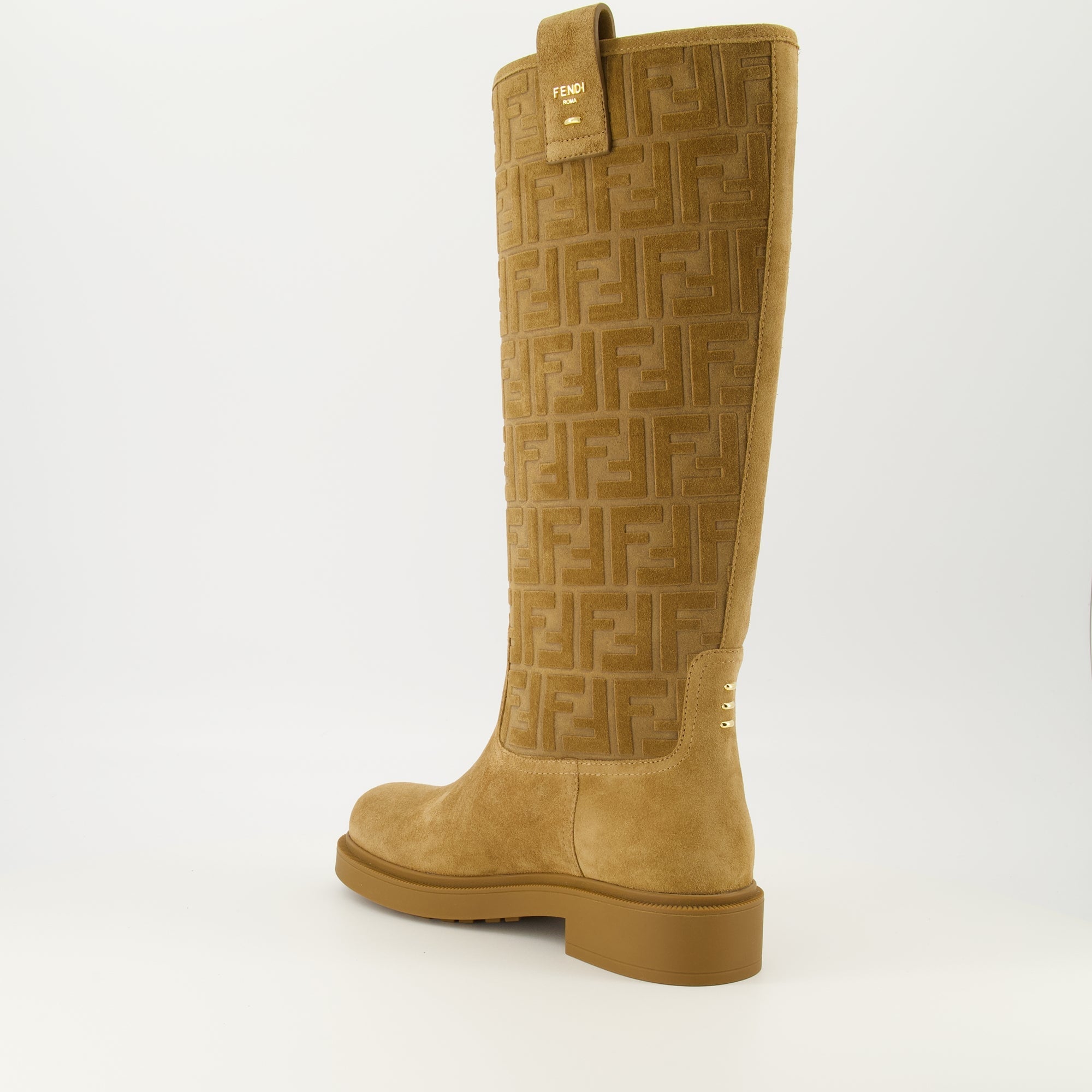 Filo Brown Suede Boots
