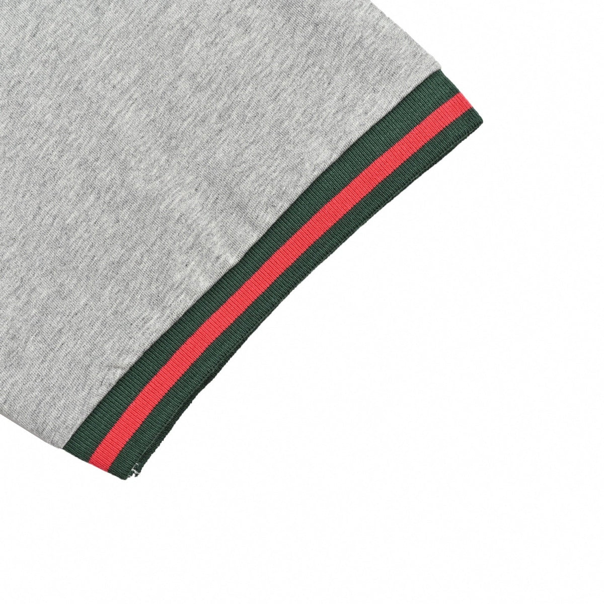 Web Trim Logo T-Shirt | Heather Grey