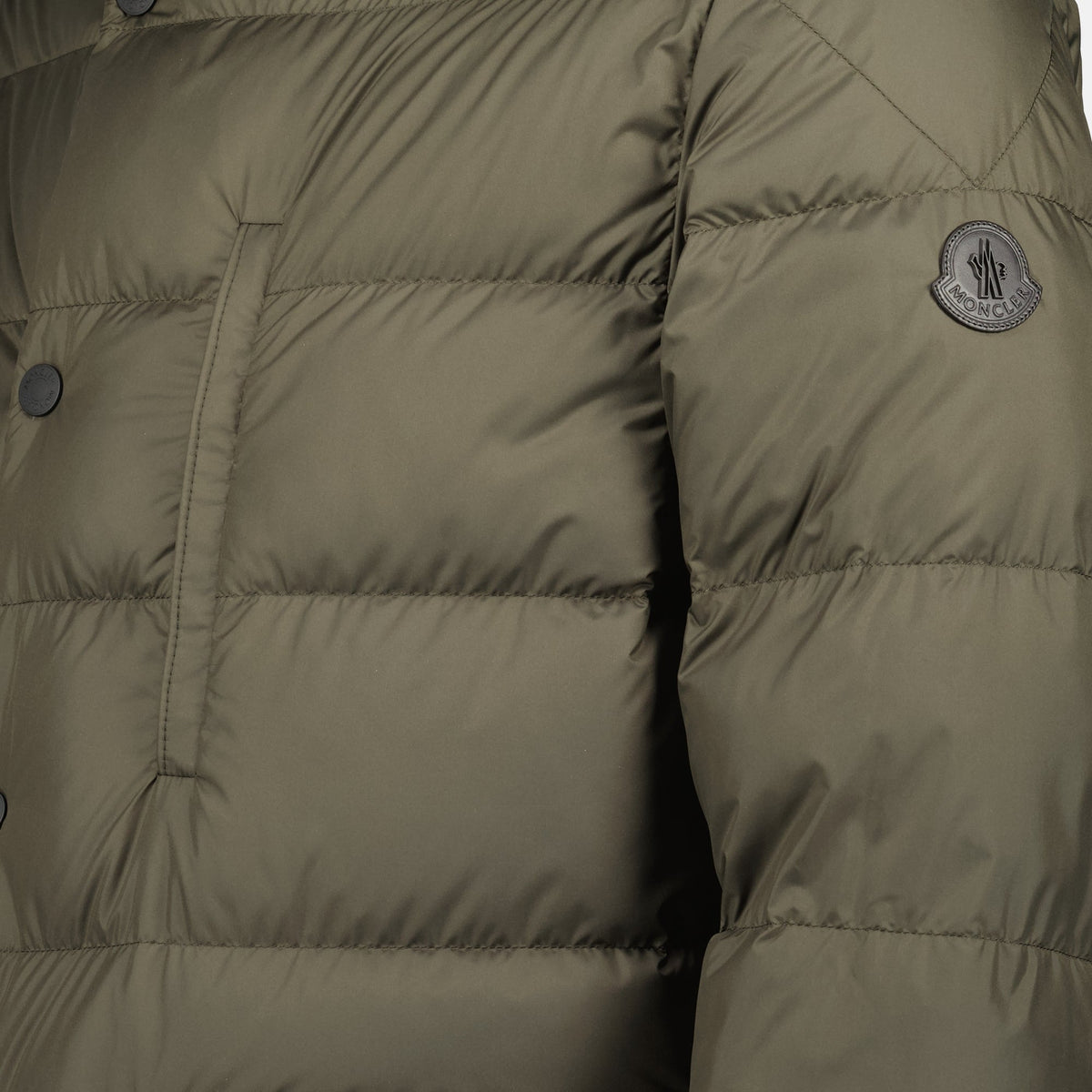 Reversible Khaki Ouille Down Jacket