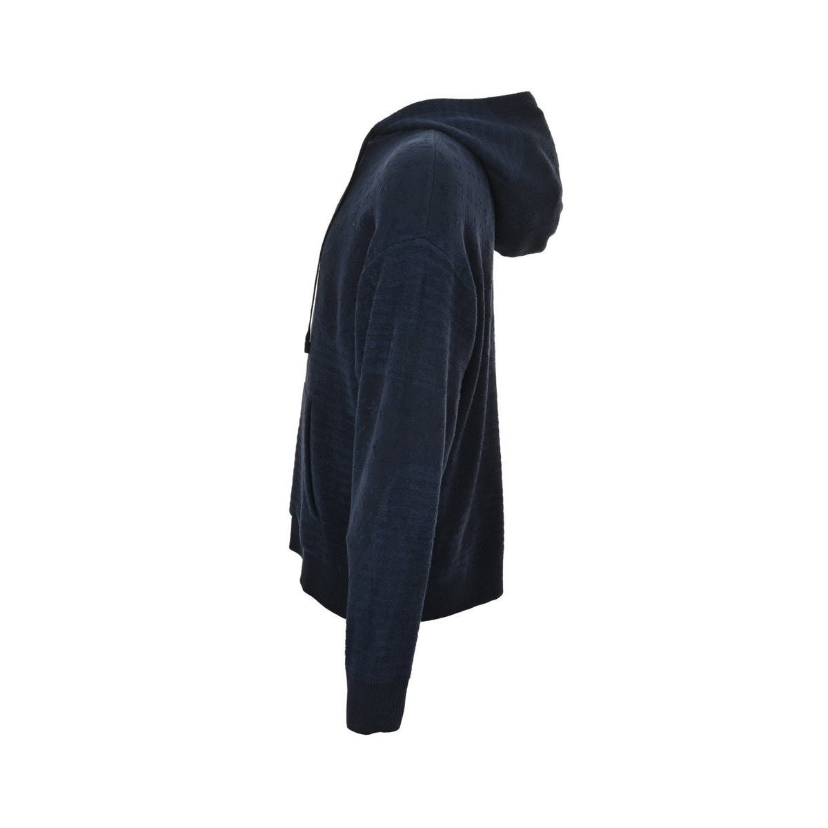 Monogram Toweling Hoodie - Navy