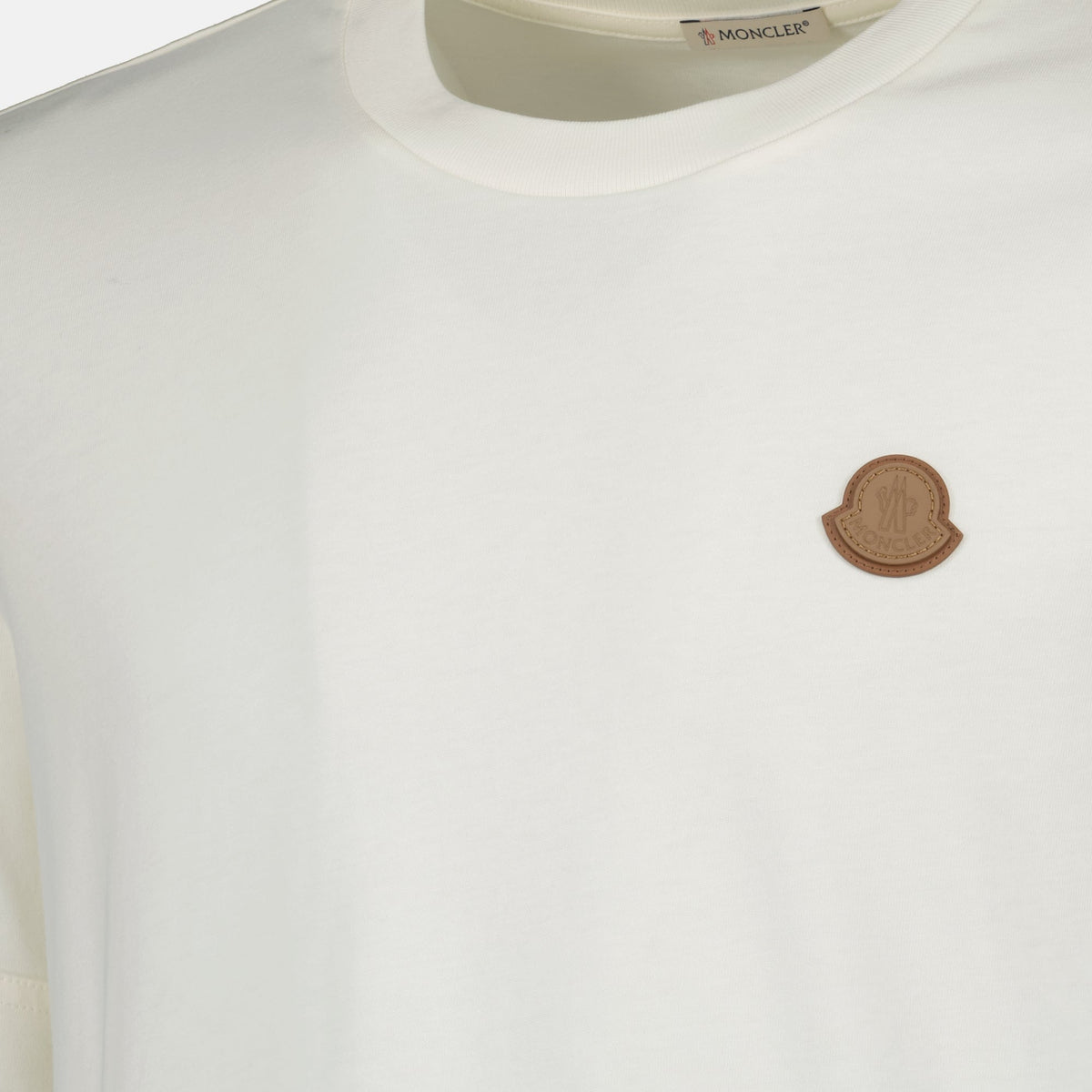 Leather Logo T-Shirt