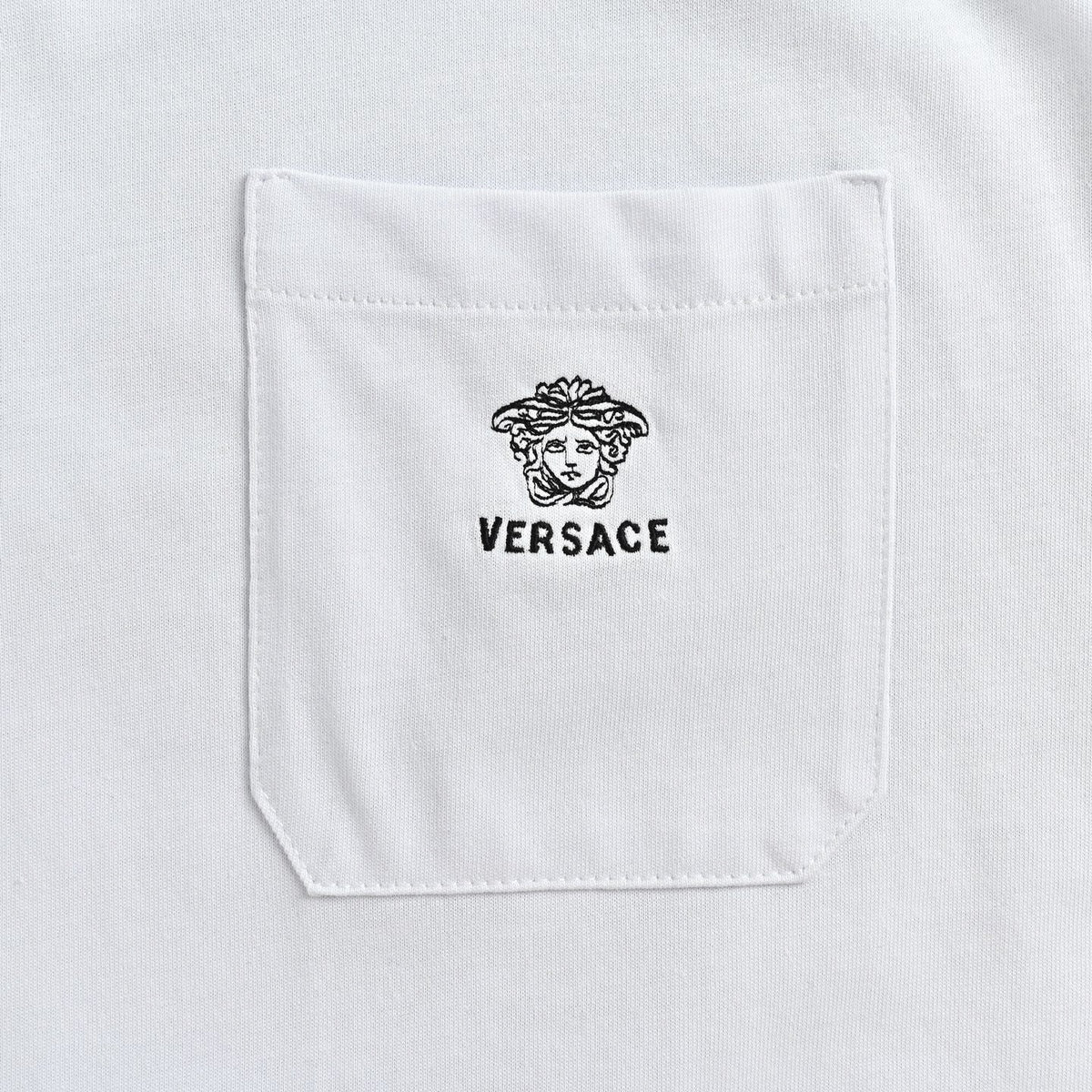 Medusa Pocket T-Shirt | White