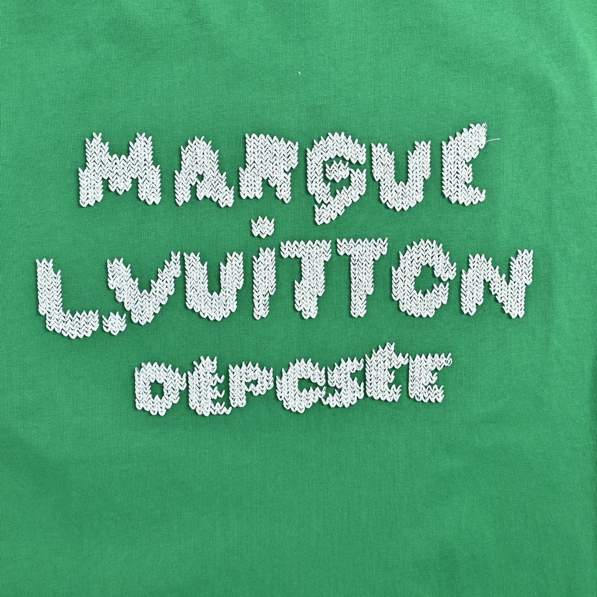 Textured Heritage Logo T-Shirt | Green