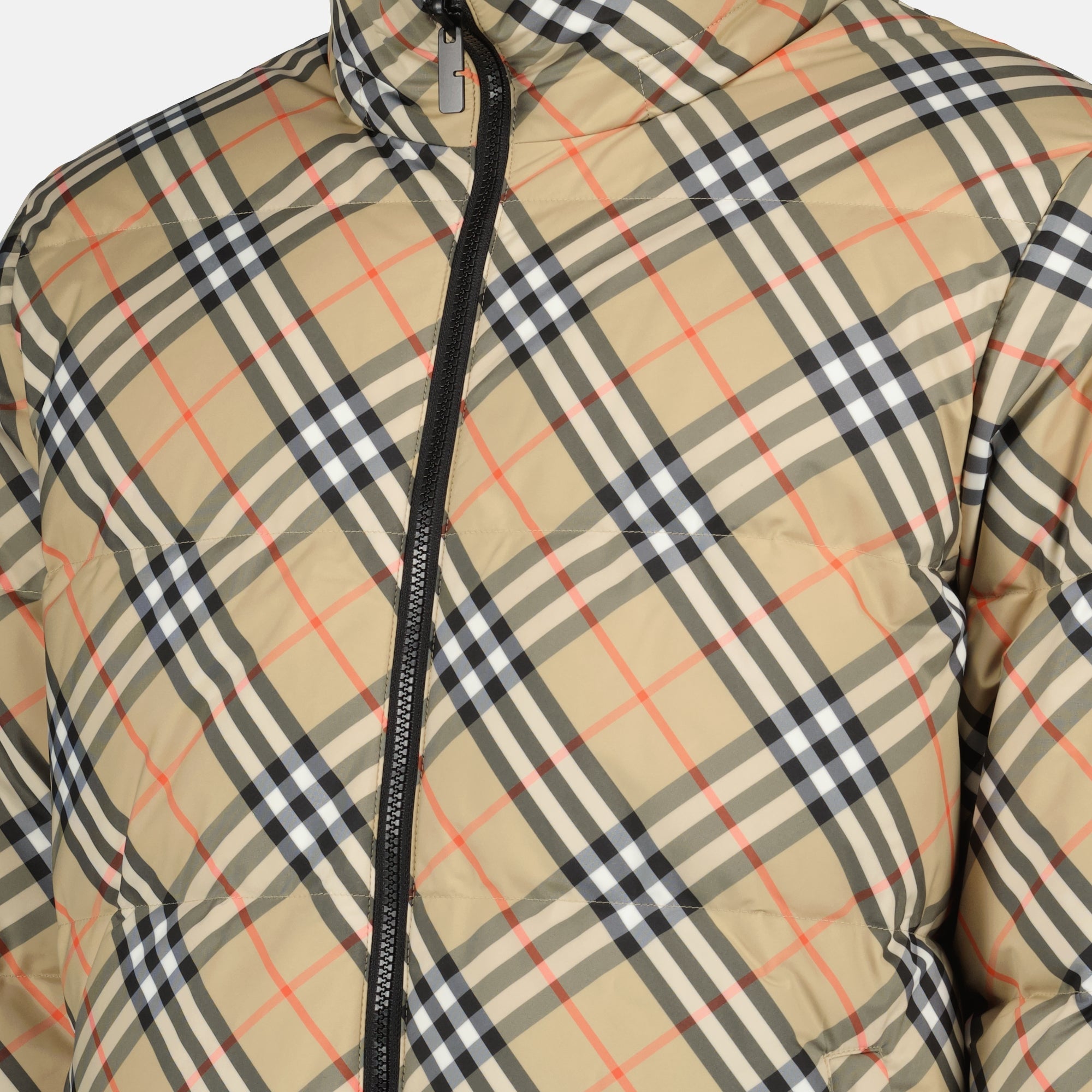 Check Down Jacket