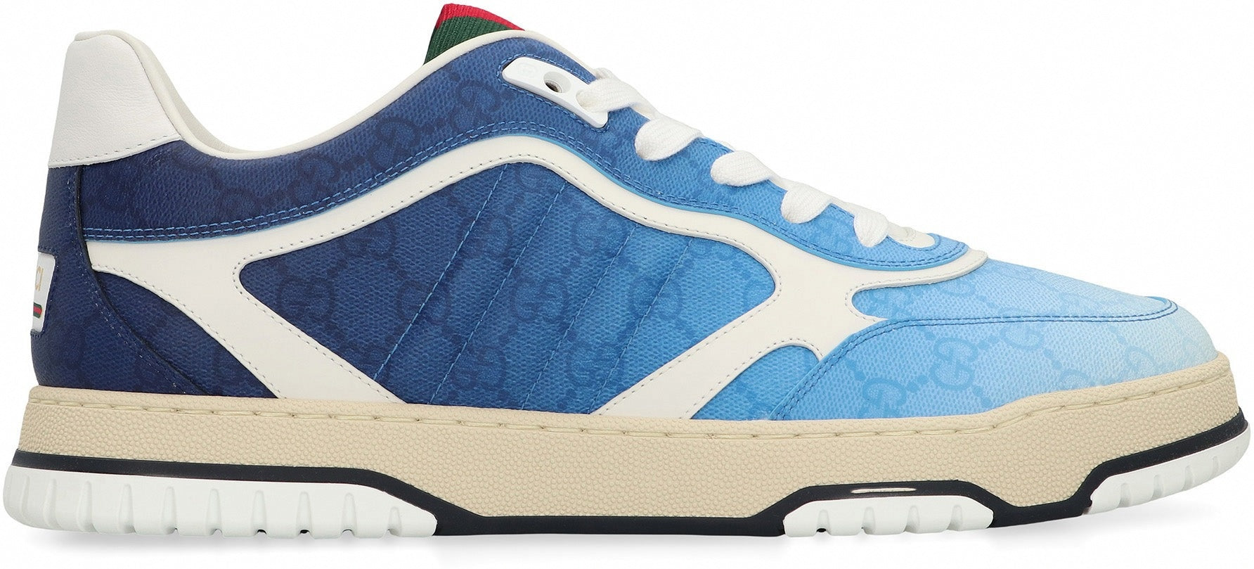 Gradient Monogram Sneakers | Blue