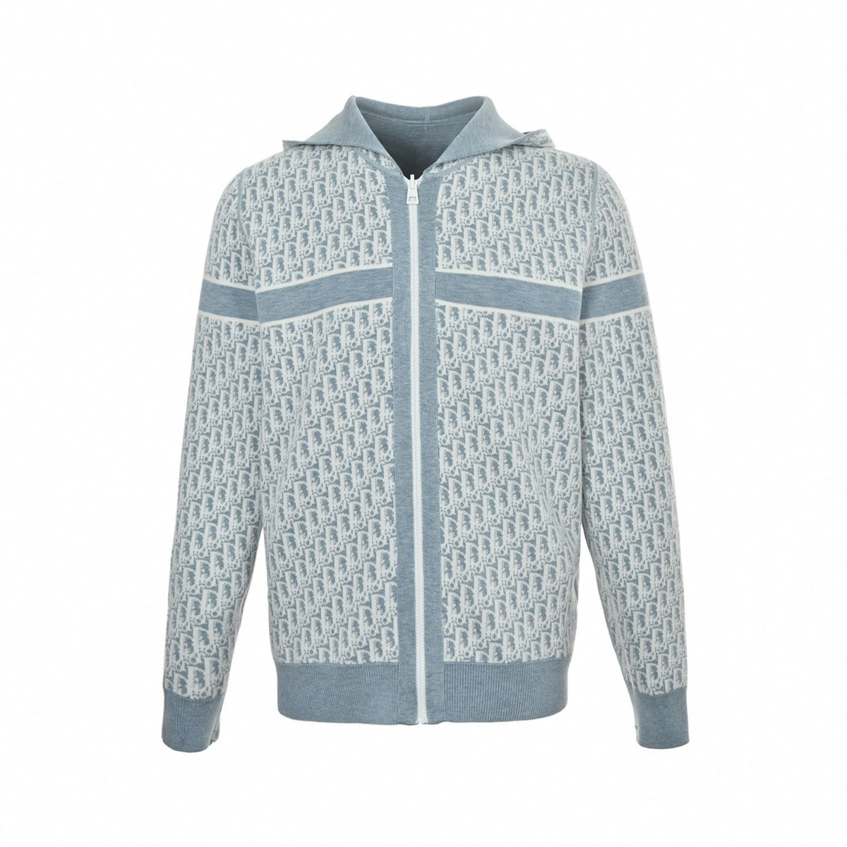 Reversible Oblique Cashmere Hoodie