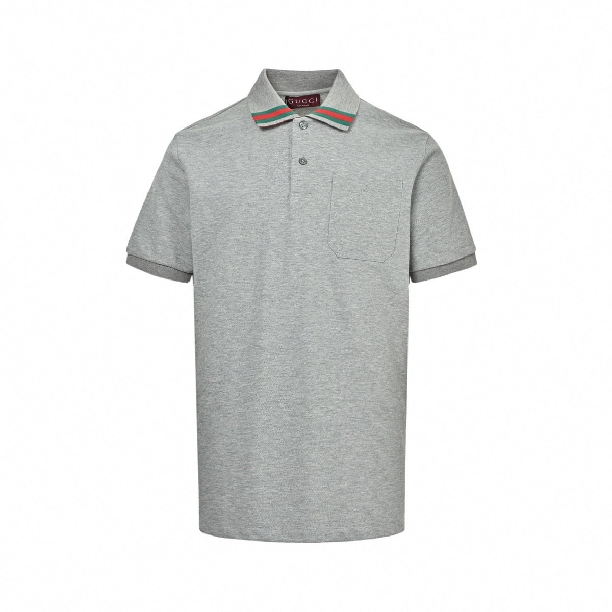 Web Stripe Collar Polo