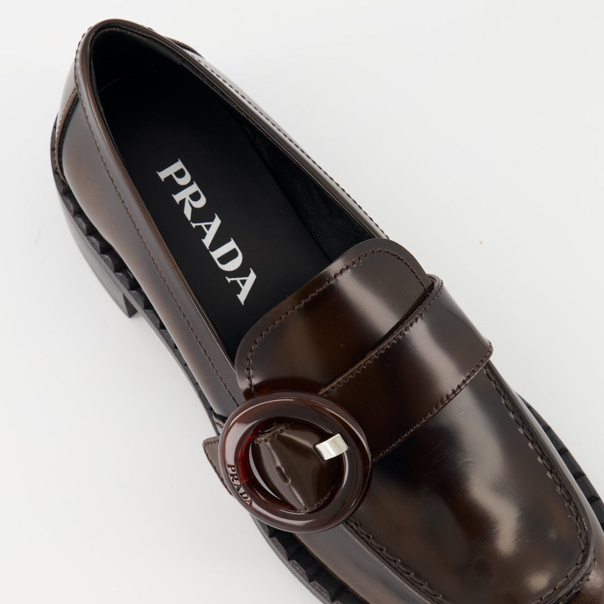 Brown loafers
