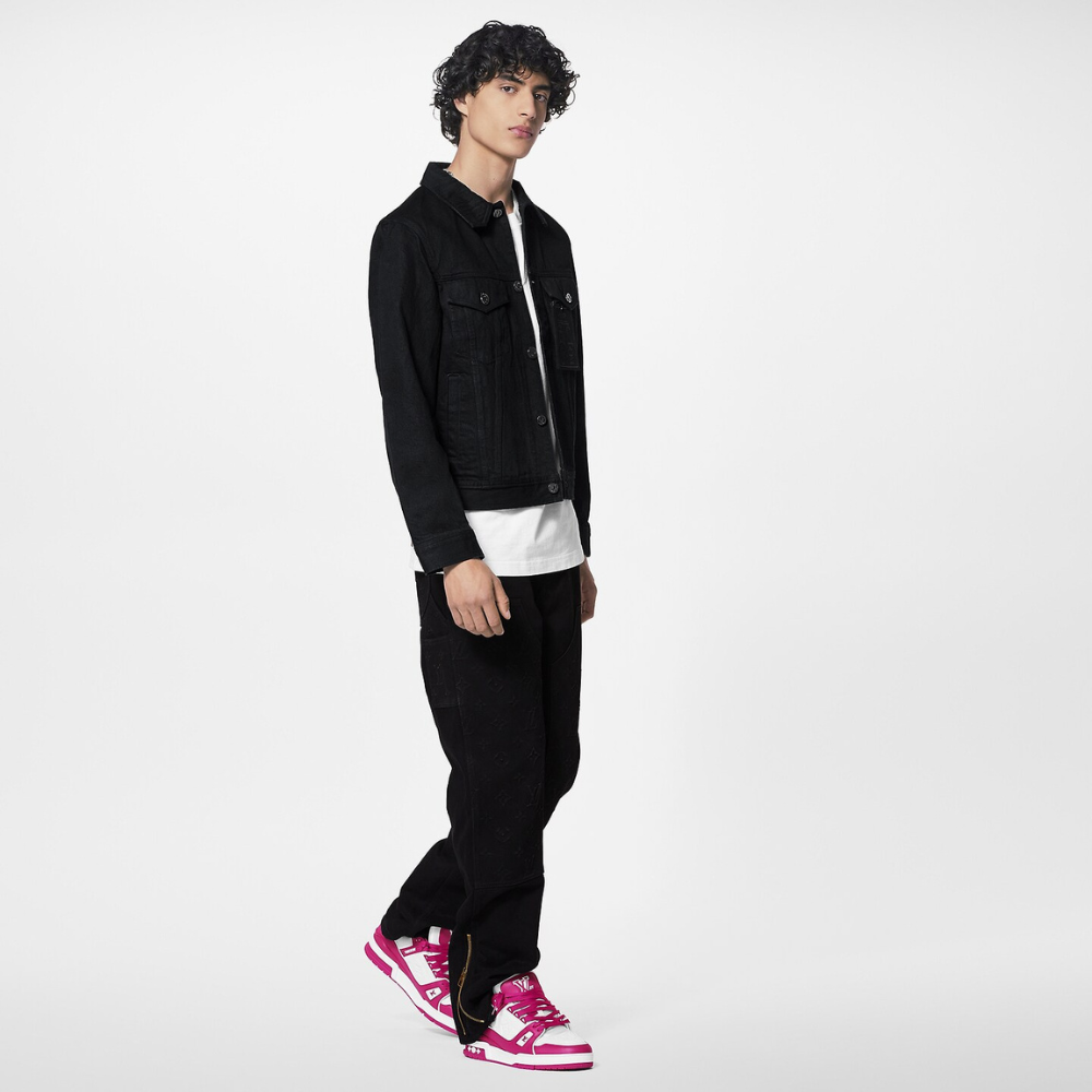 LV Trainer Sneaker | Red & White