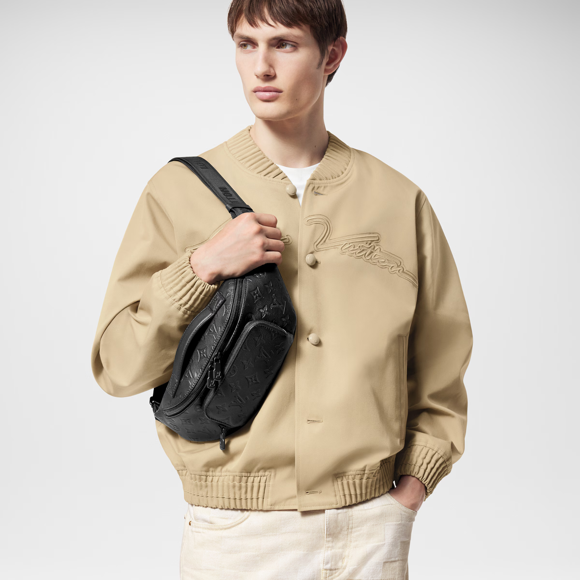 Rush Bumbag | Black & Navy