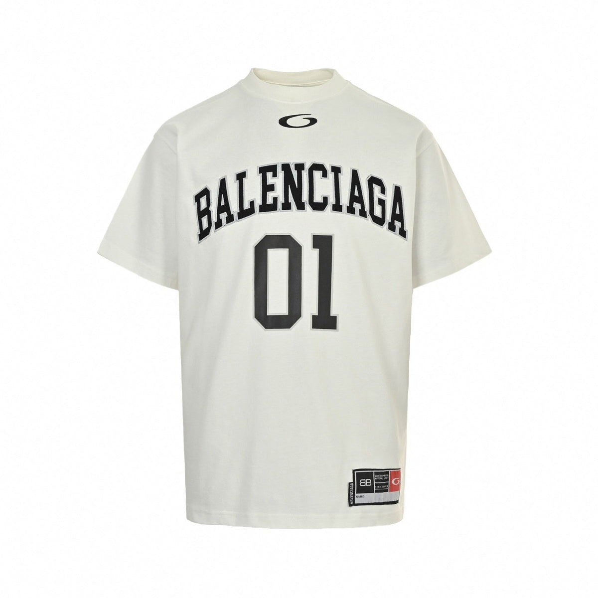 "01" Team Jersey T-Shirt - White