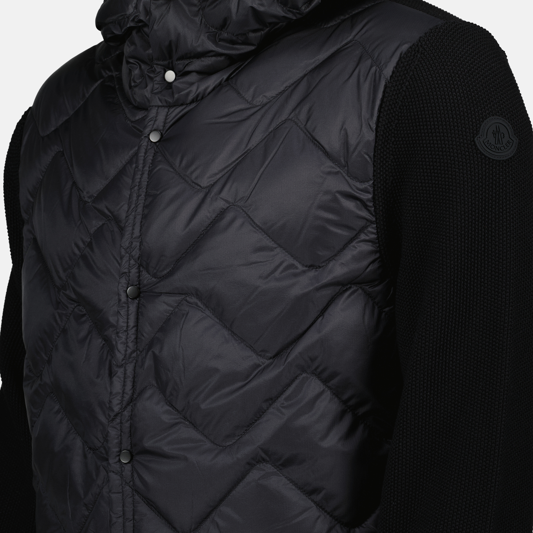 Two-Tone Quilted Jacket