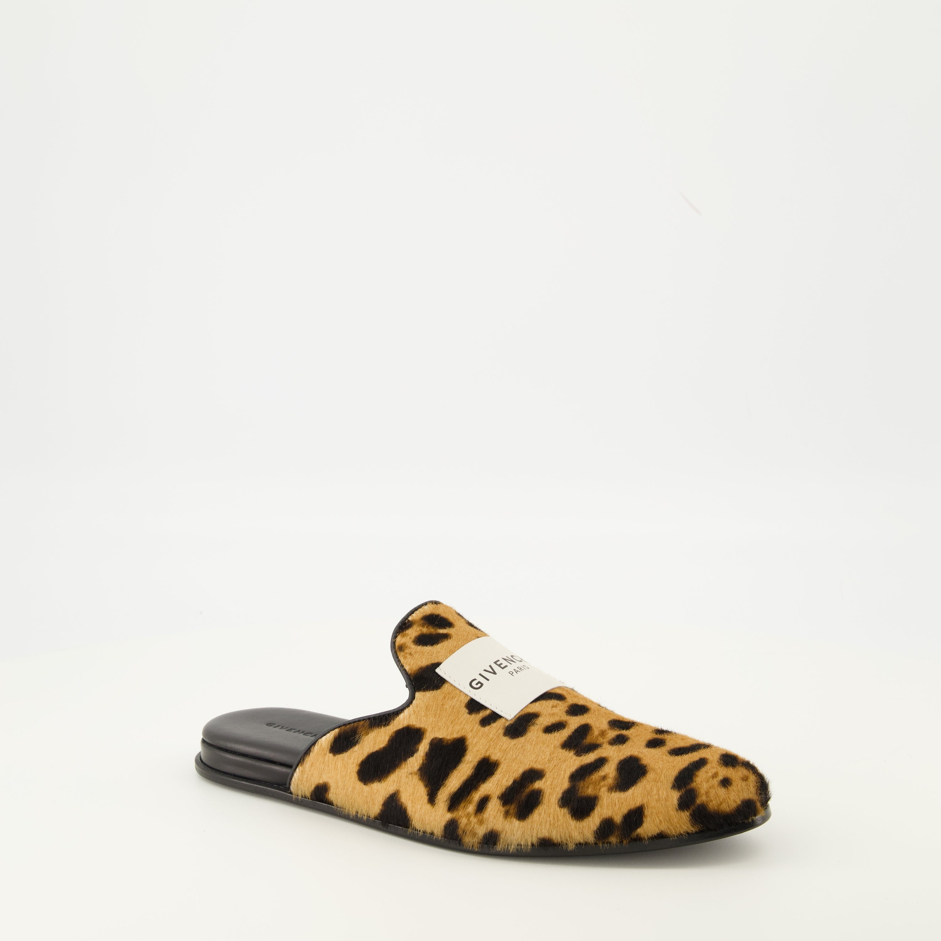 Label Flat Mules