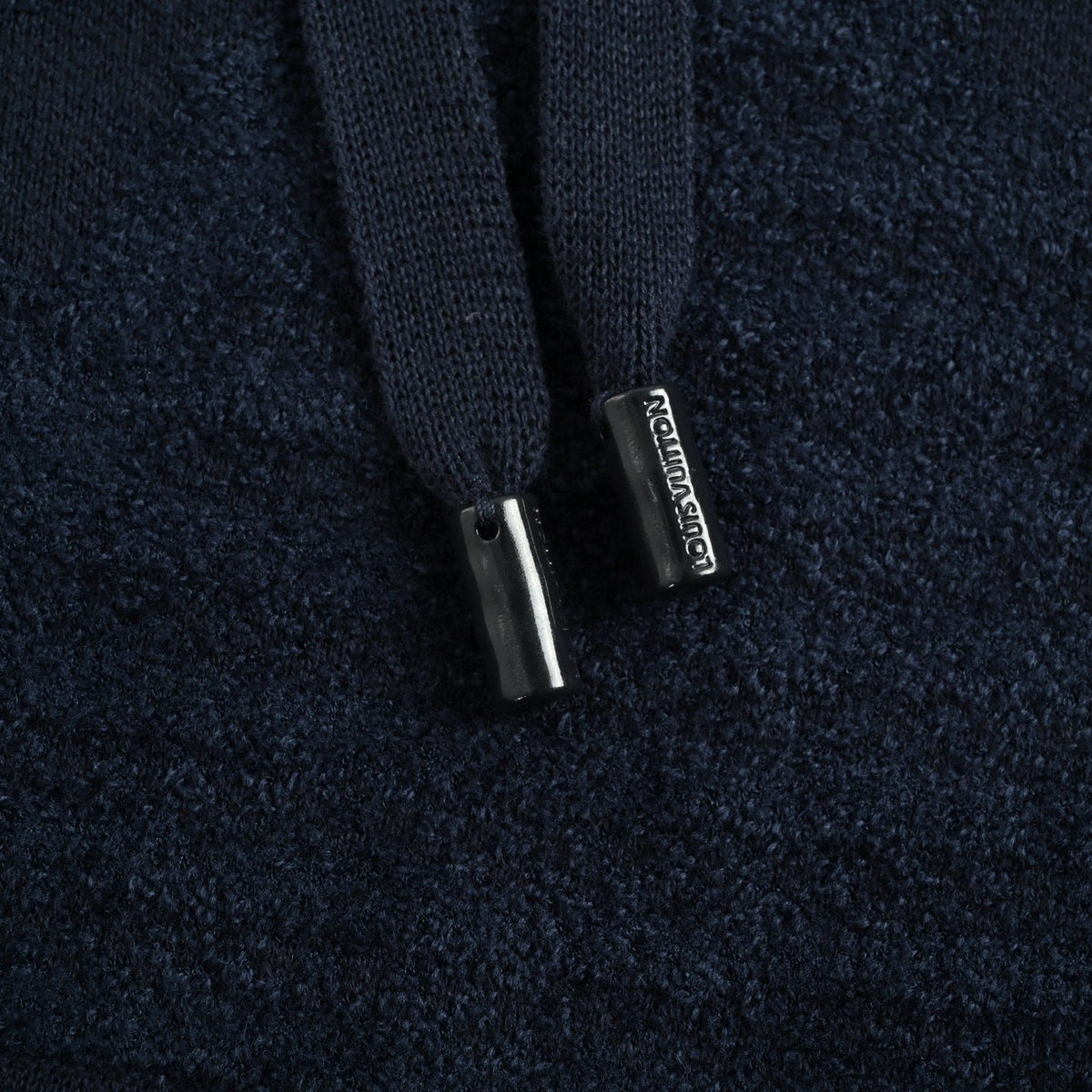 Monogram Toweling Hoodie - Navy