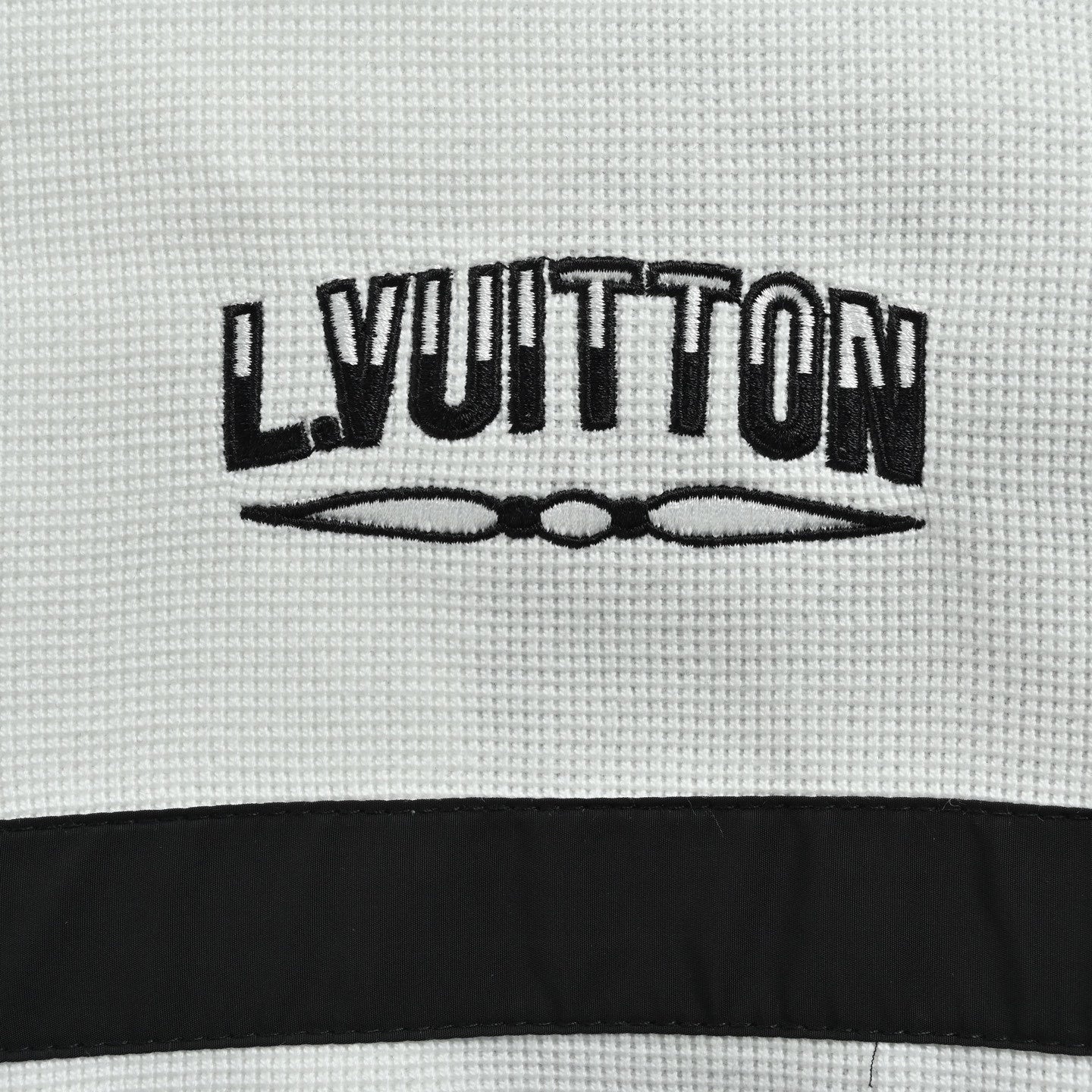 Mesh Zip Jacket | Black & White
