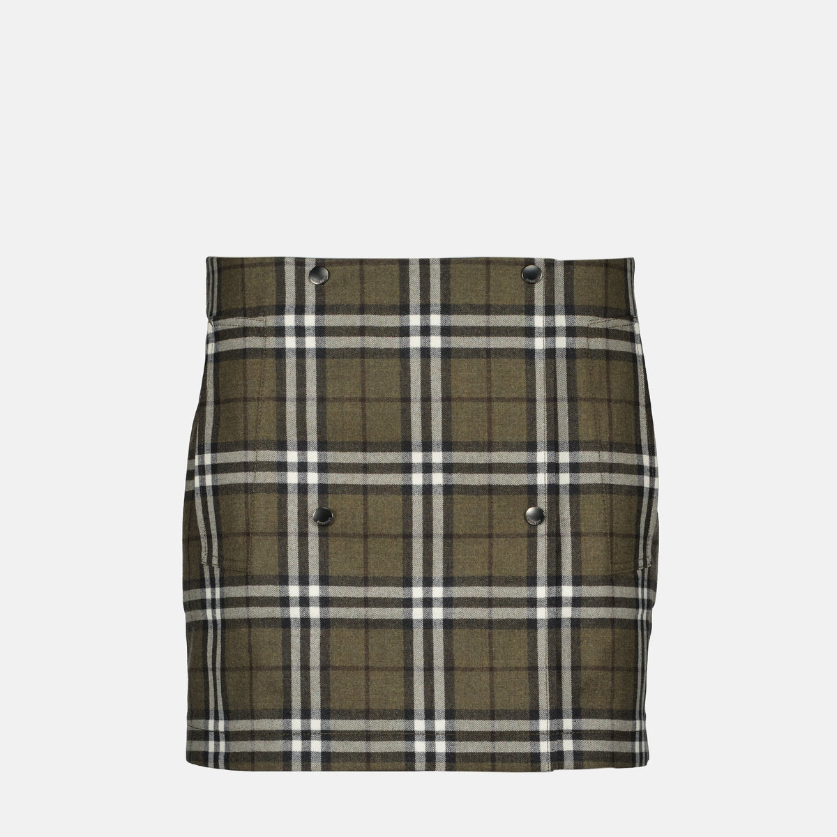 Check Mini Skirt