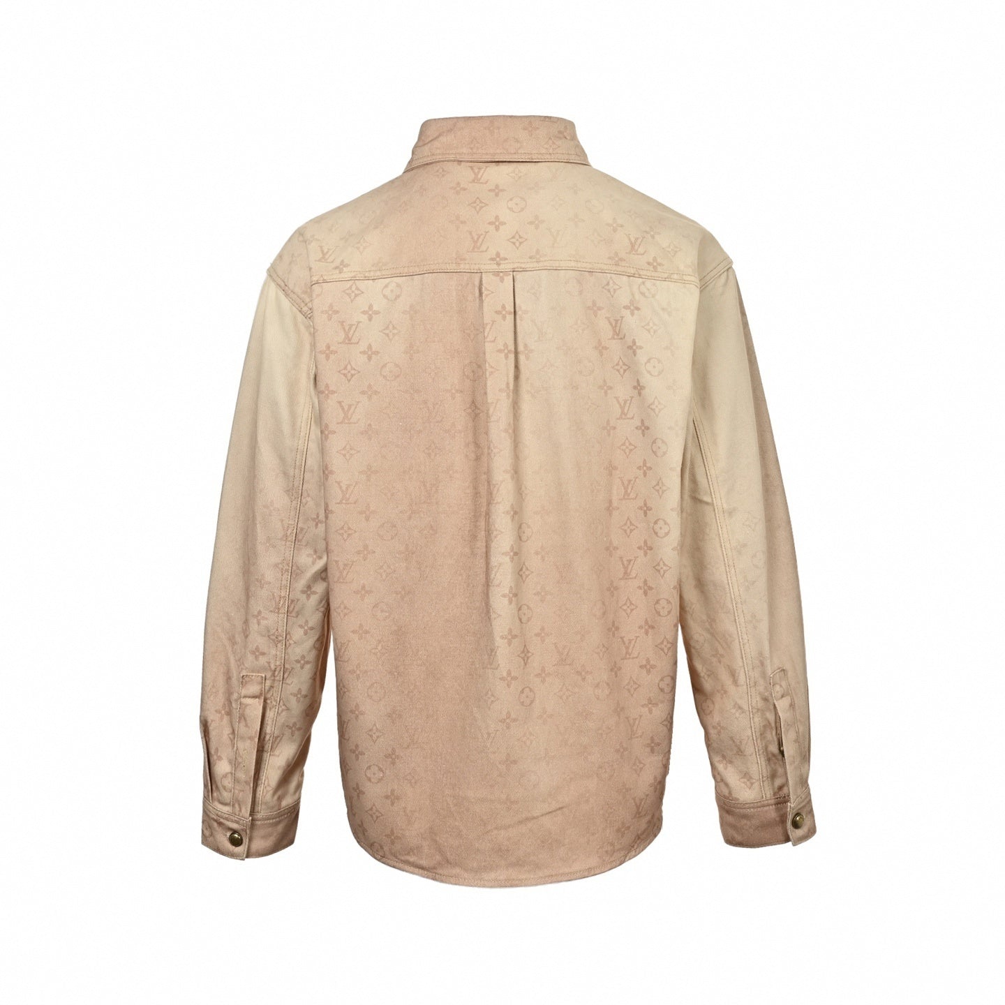 Monogram Denim Shirt | Sand Wash
