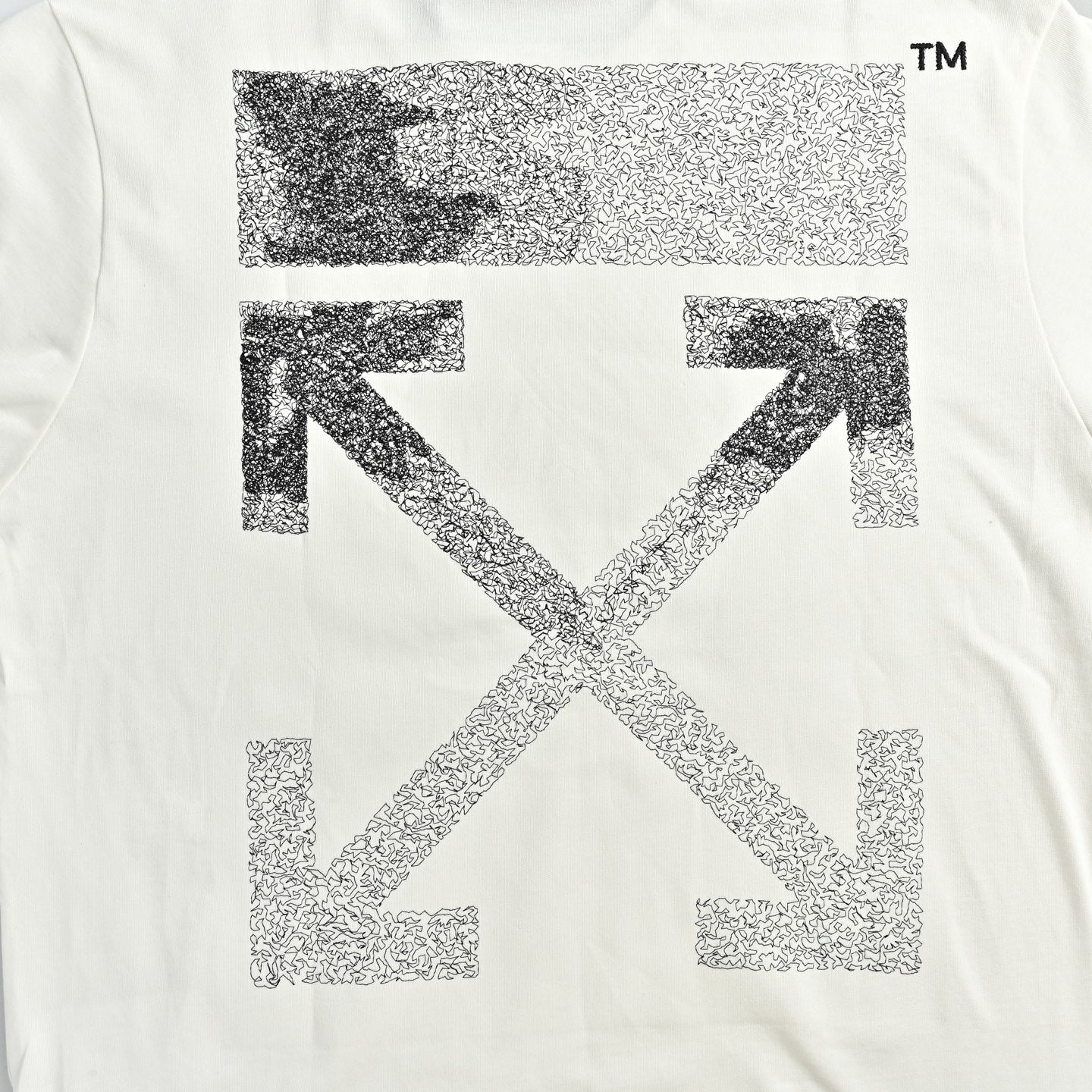 Scribble Arrows T-Shirt | White