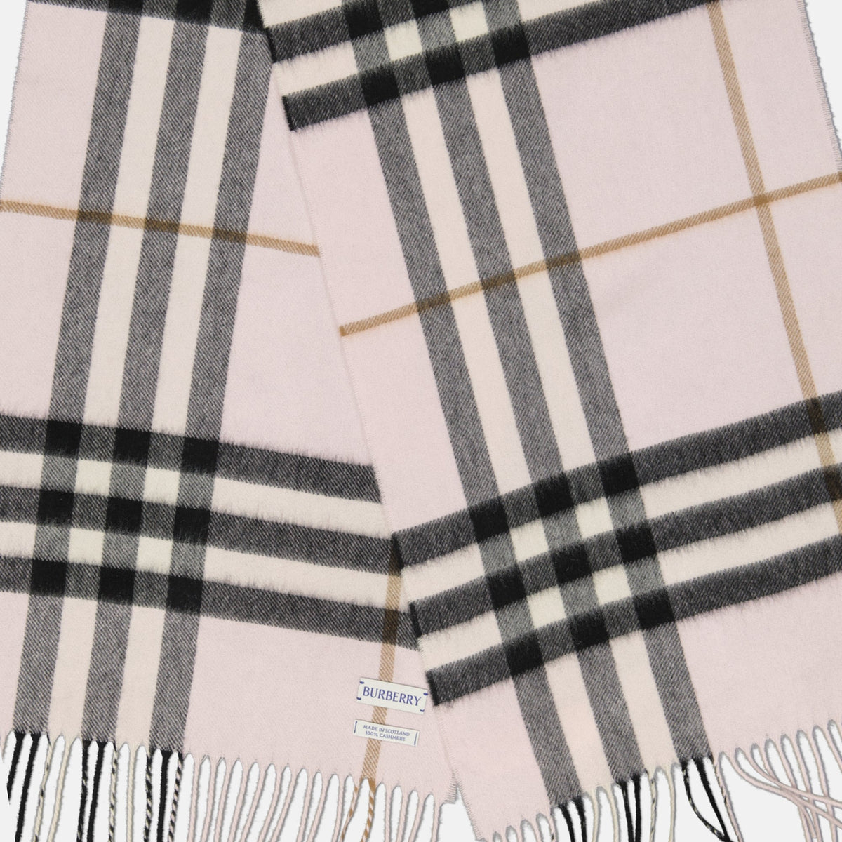 Check Plaid Scarf