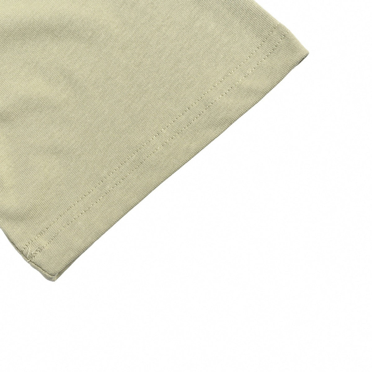 Check Script T-Shirt - Khaki