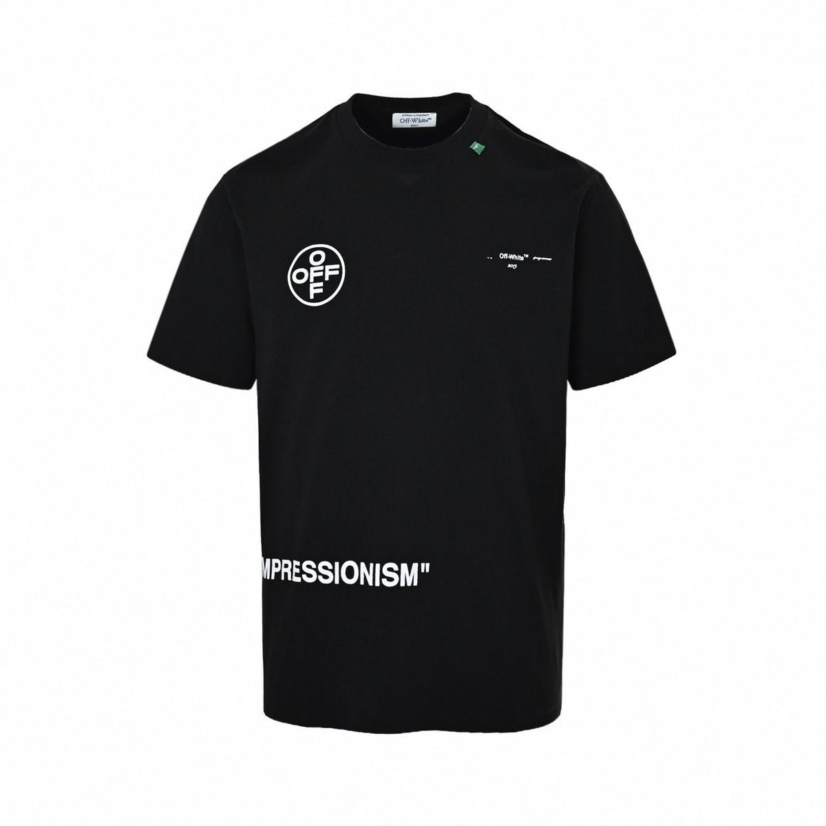 Impressionism Stencil Arrows T-Shirt - Black