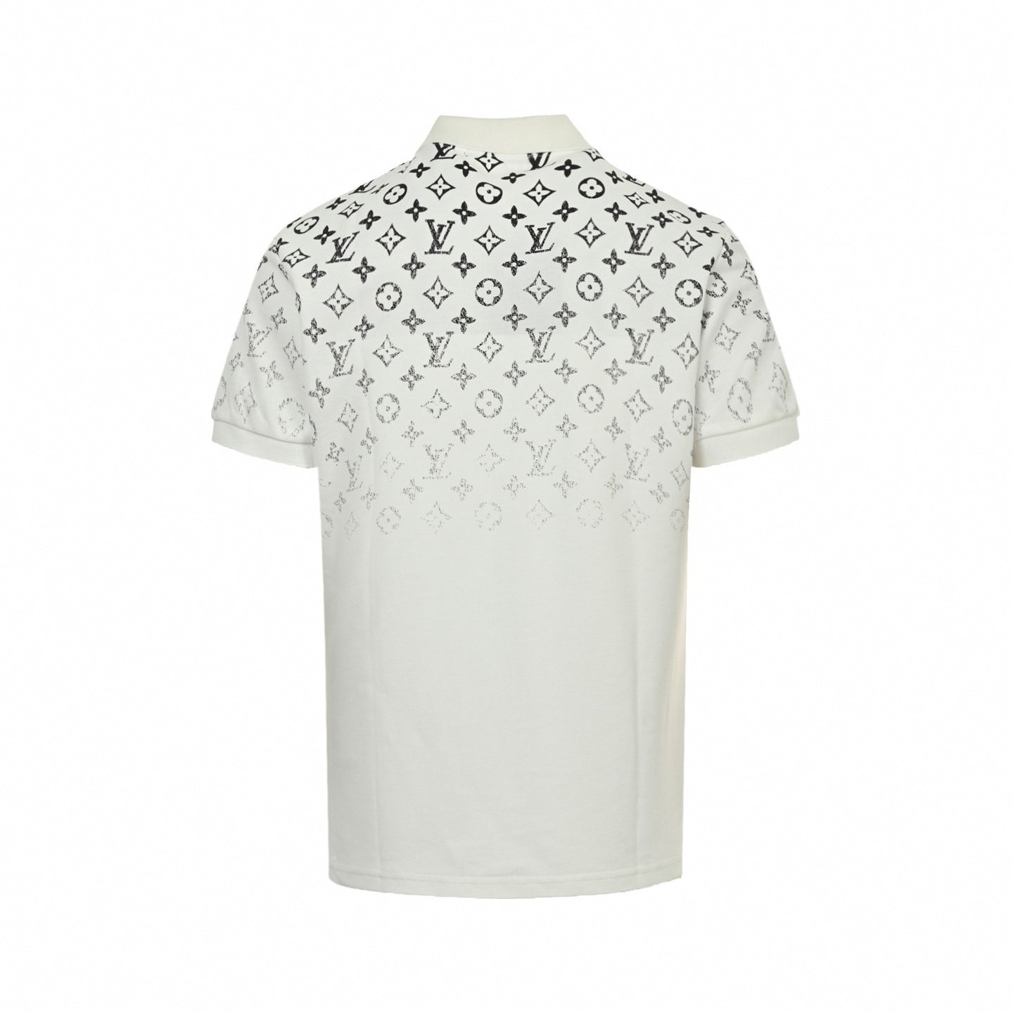 Gradient Monogram Cotton Polo