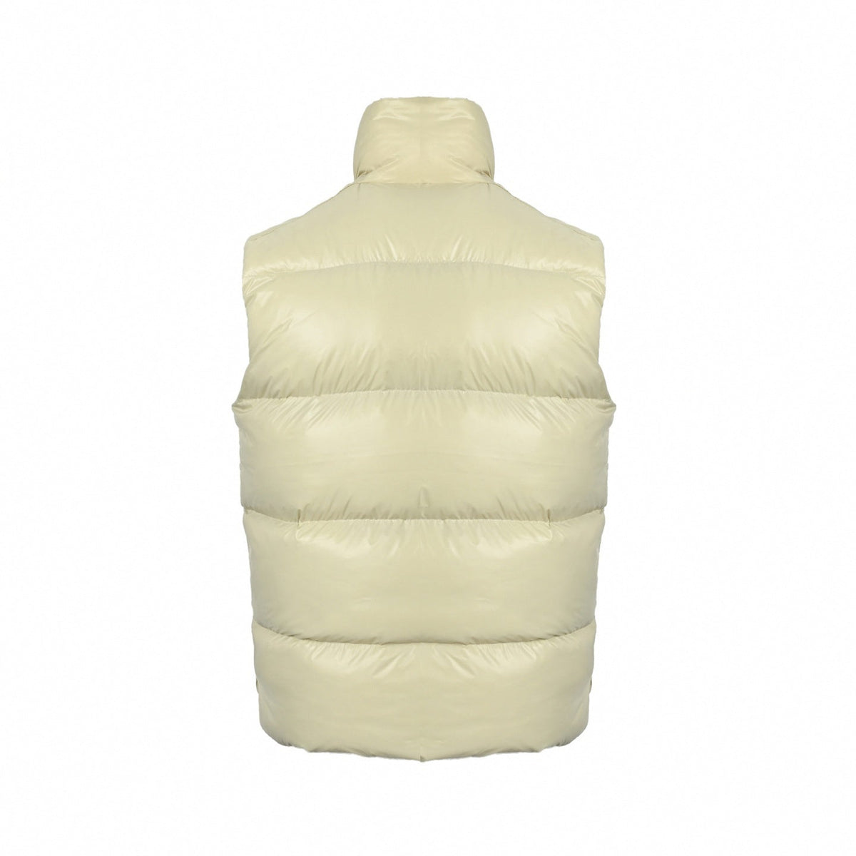 Logo-Patch High-Gloss Puffer Vest