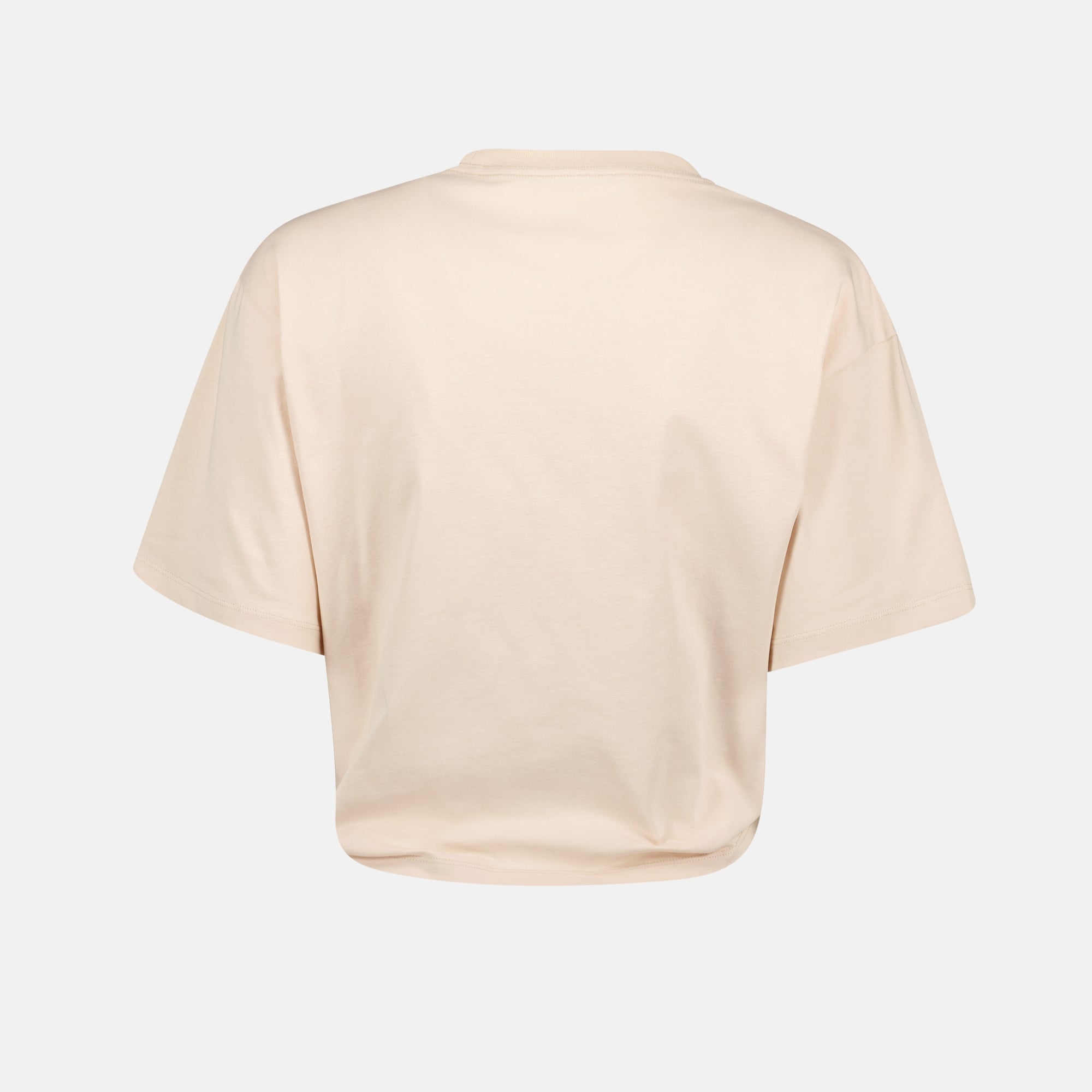Safety Pin Crop T-Shirt