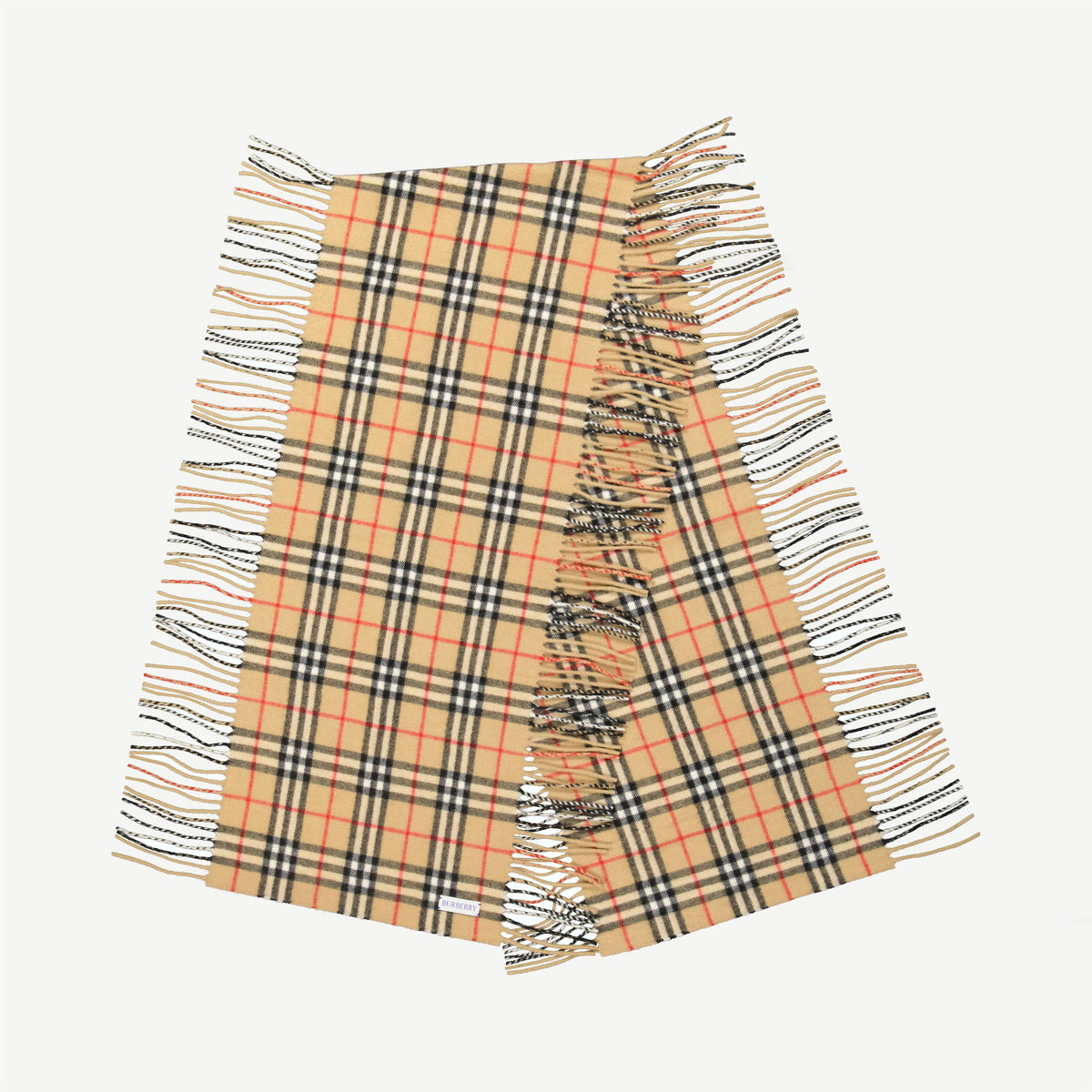 Checked Scarf