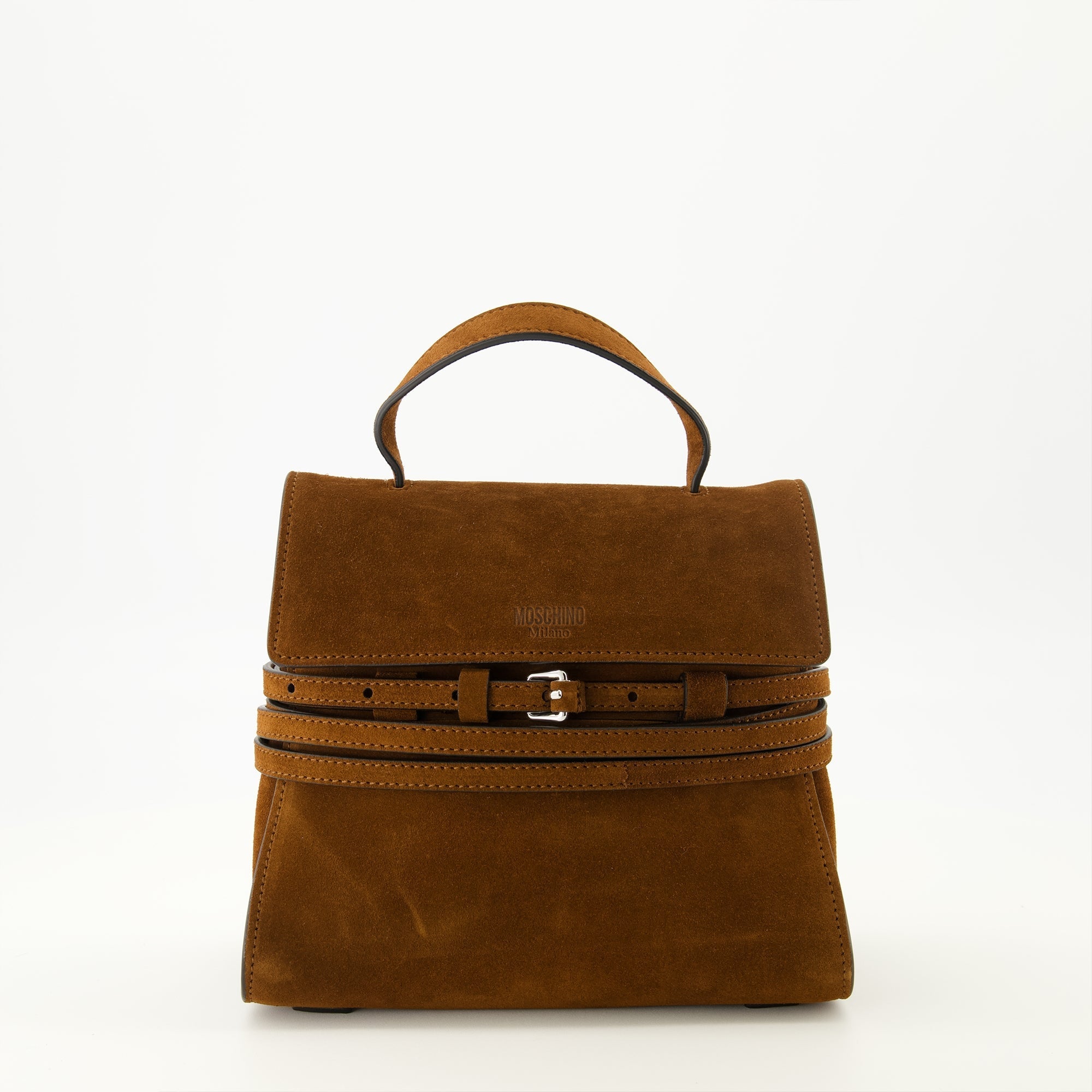 Tie Me Suede Bag