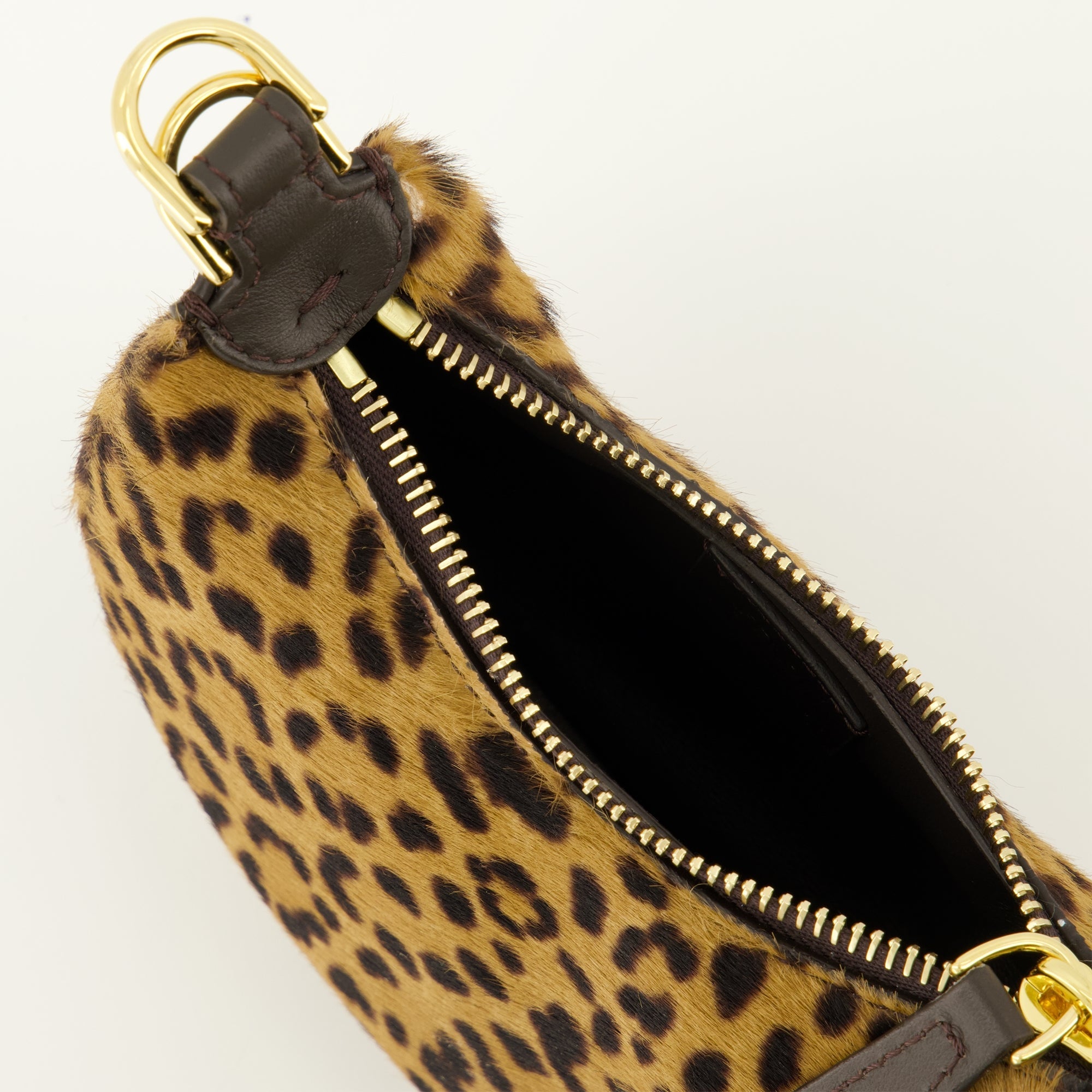 Fendigraphy Nano Leopard Bag