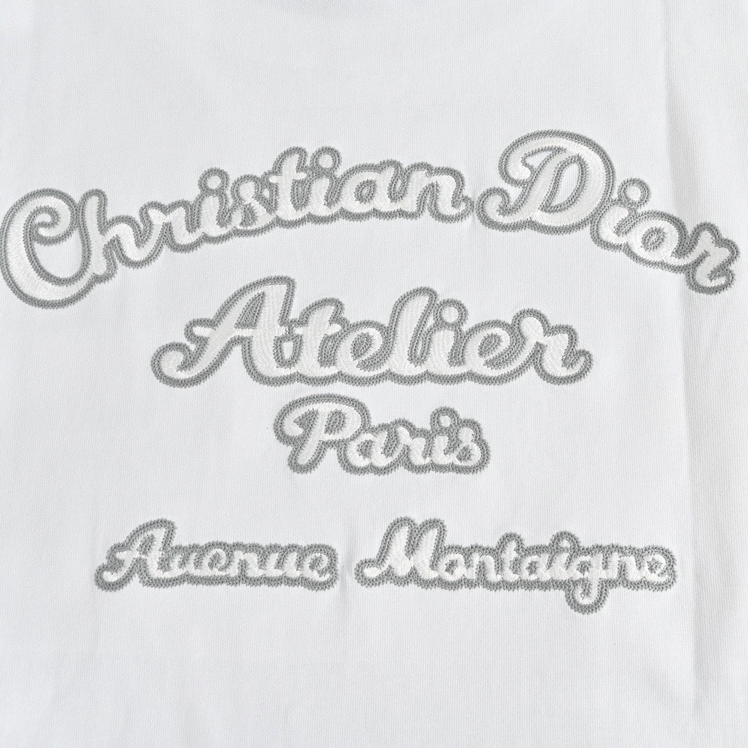 "Christian Dior Atelier" Pocket T-Shirt - White