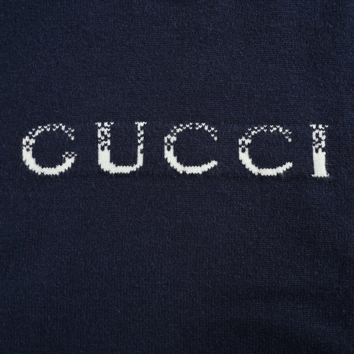 Intarsia Logo Knit Sweater