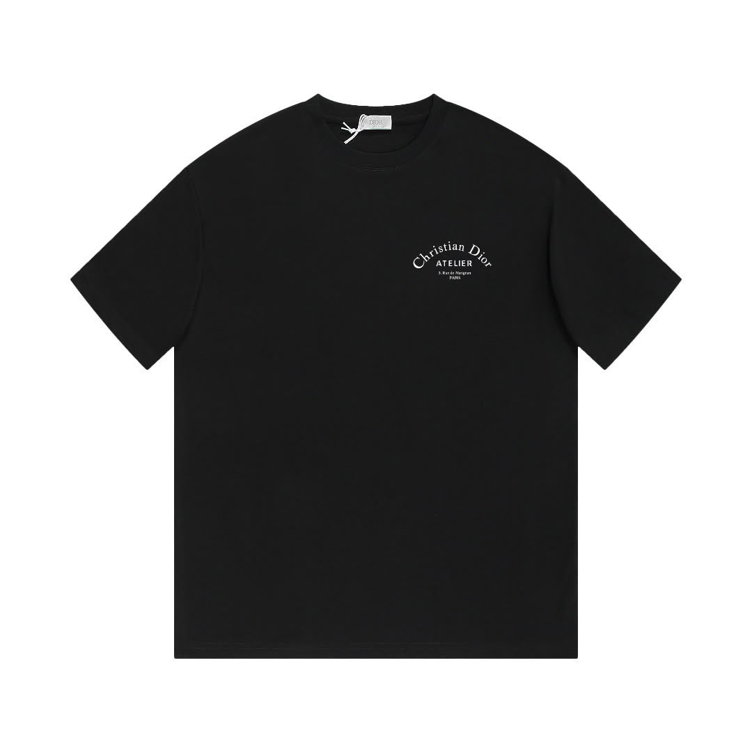Atelier Print T-Shirt | Black