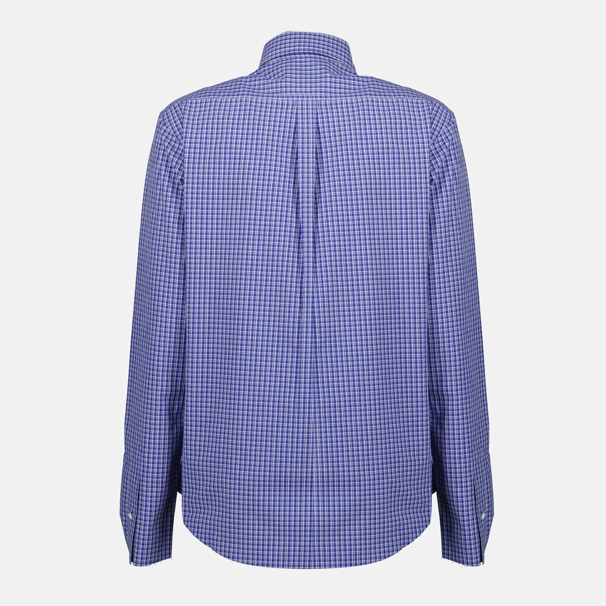Dark Blue Checkered Shirt